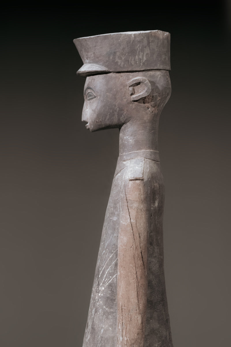 A large male sculpture of Kilite Noufé (1940 - 2013)