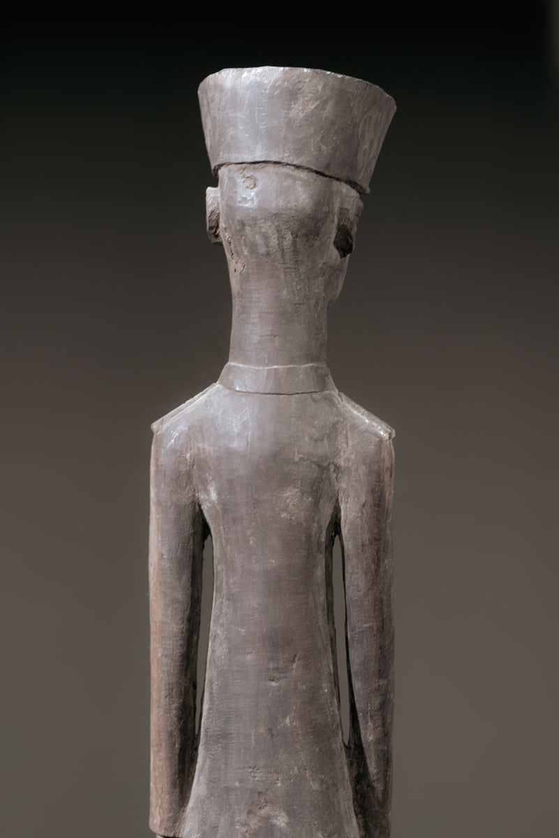A large male sculpture of Kilite Noufé (1940 - 2013)