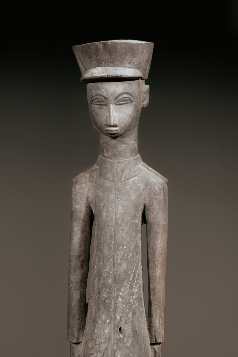 A large male sculpture of Kilite Noufé (1940 - 2013)