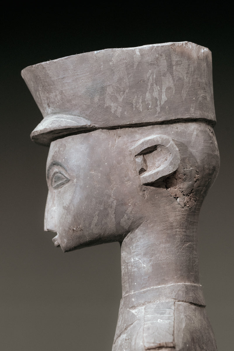 A large male sculpture of Kilite Noufé (1940 - 2013)