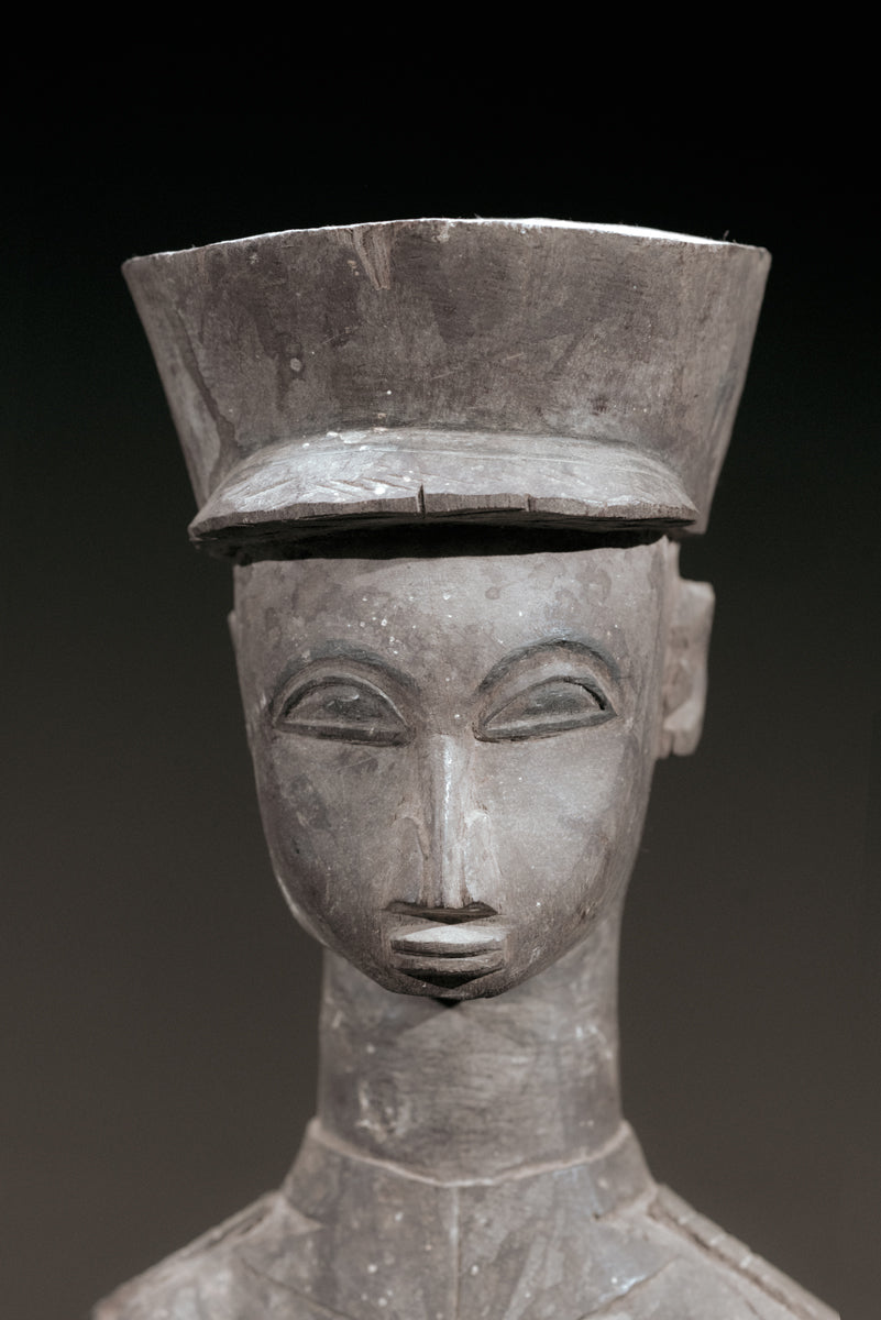 A large male sculpture of Kilite Noufé (1940 - 2013)
