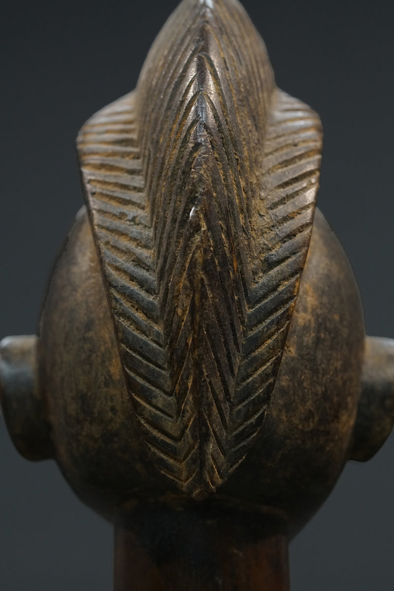 A pair of Senufo rhythm stompers called déblé