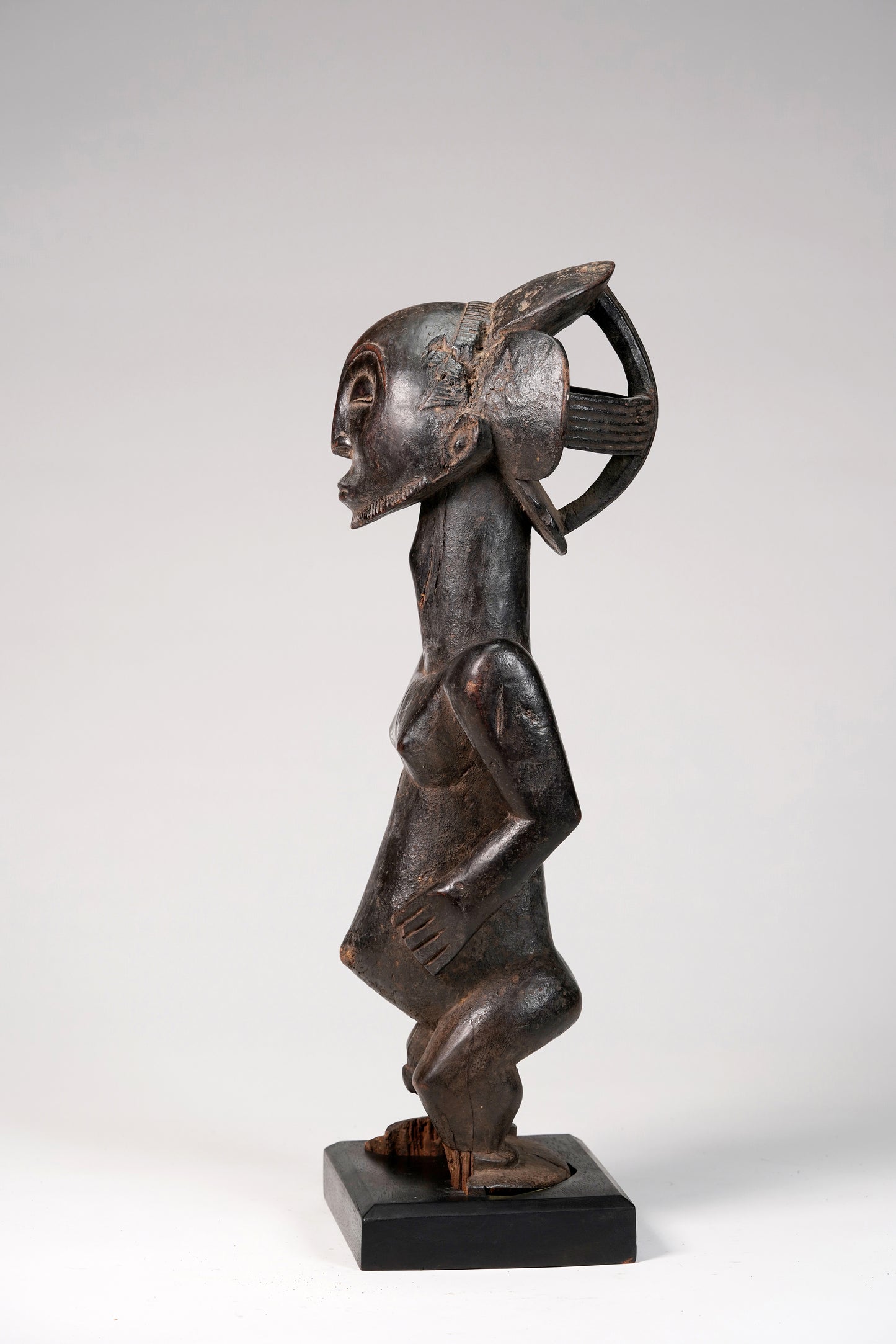 A fragmentary male Hemba statue