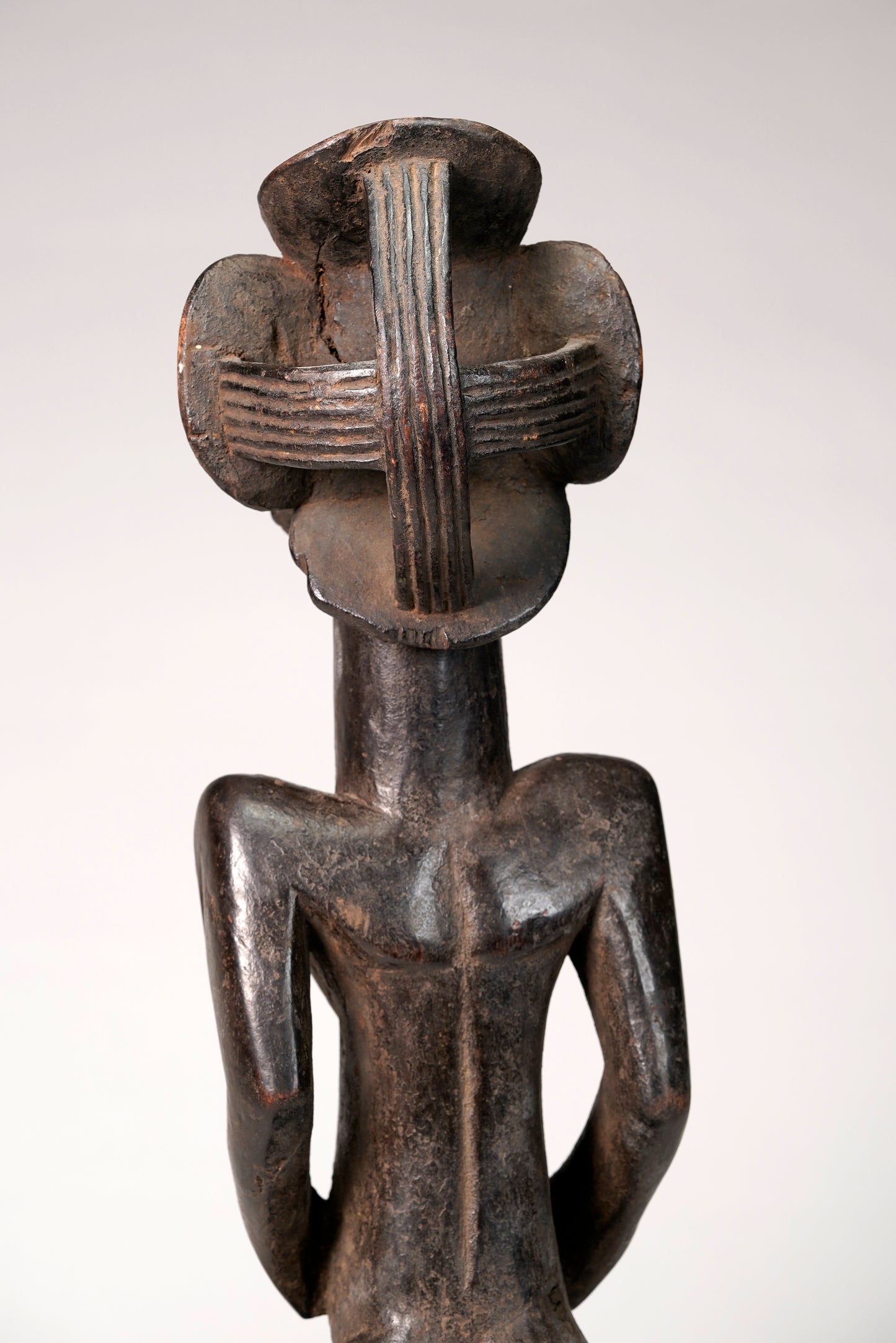 A fragmentary male Hemba statue