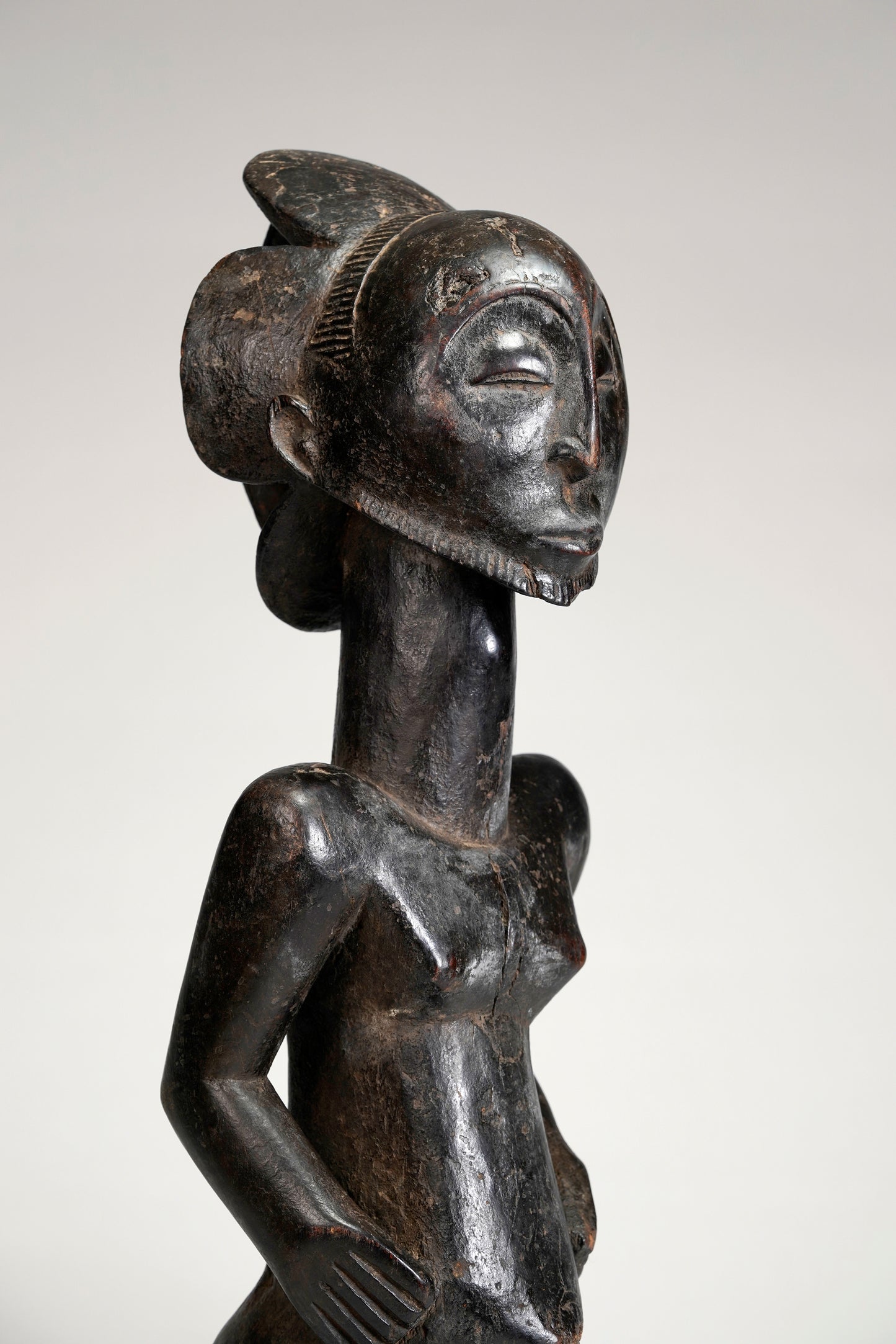 A fragmentary male Hemba statue