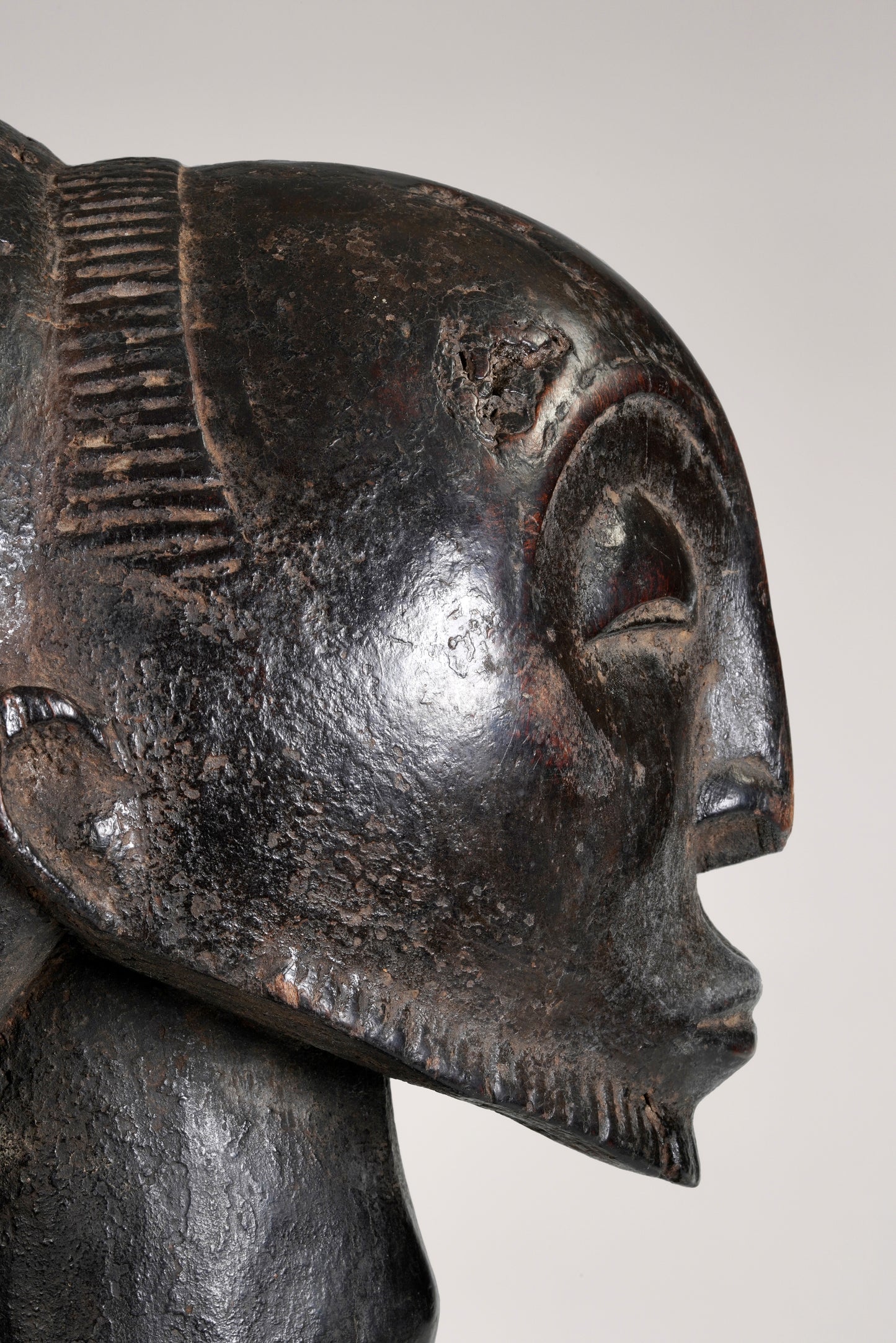 A fragmentary male Hemba statue