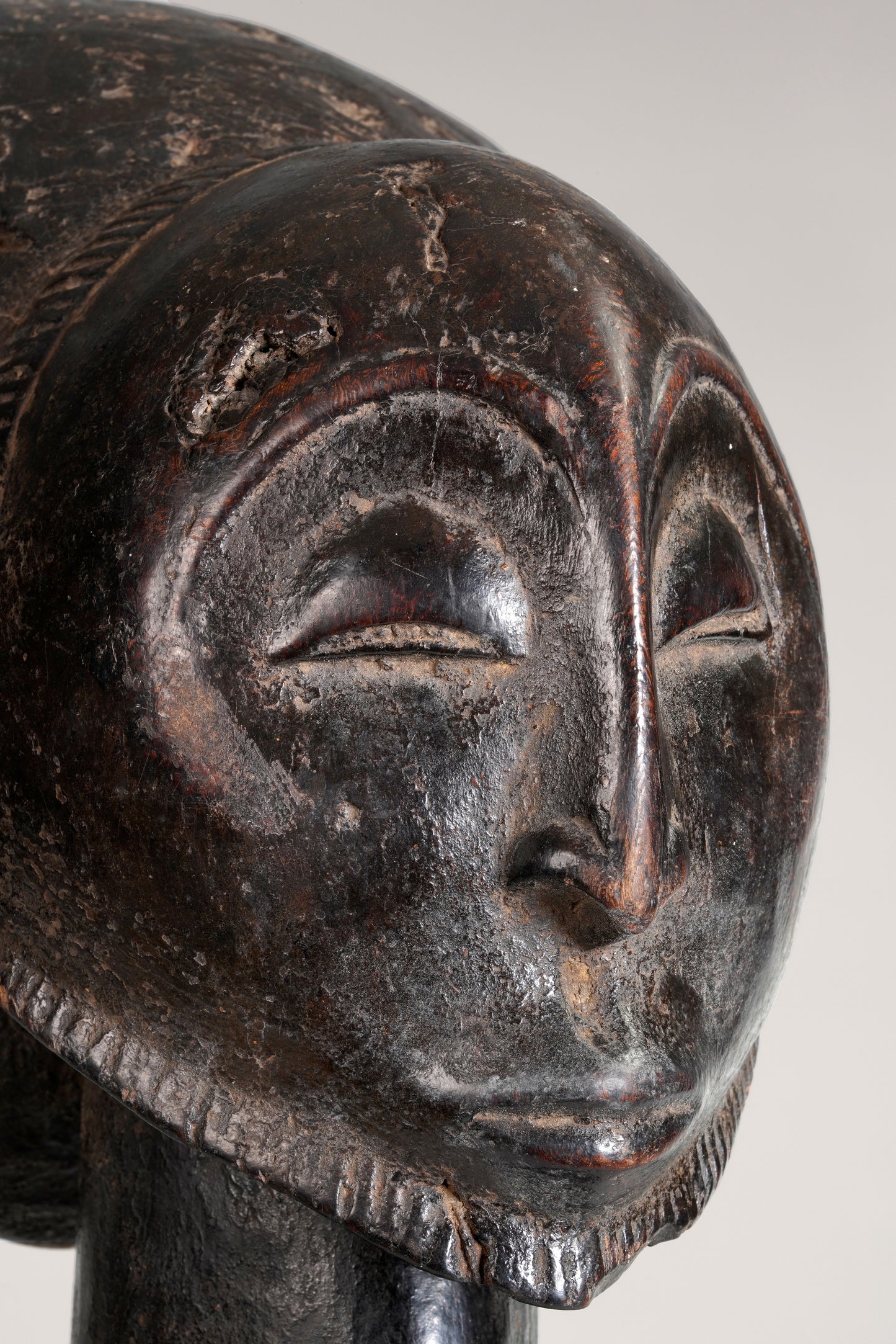 A fragmentary male Hemba statue