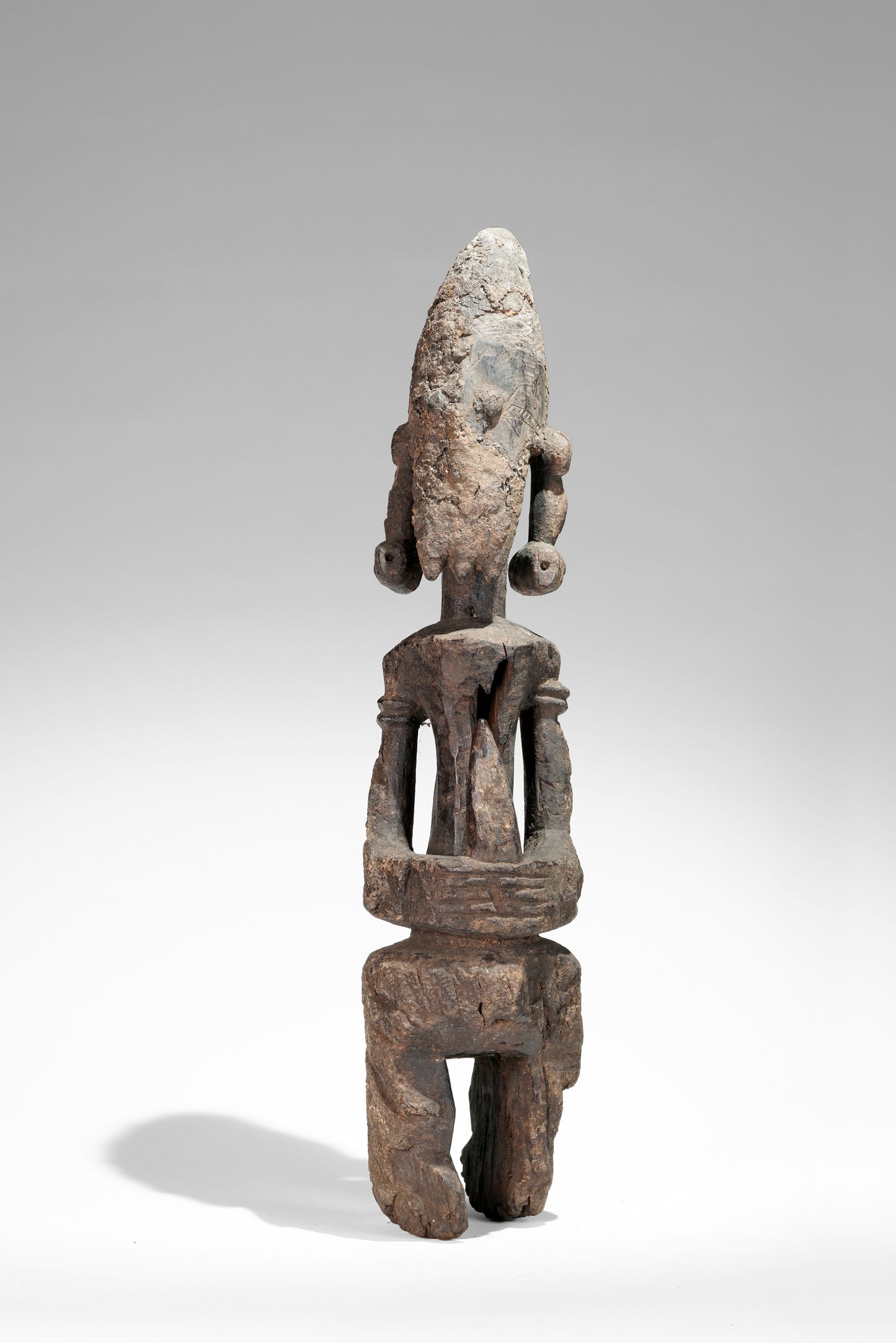 A high-aged male Jukun sculpture