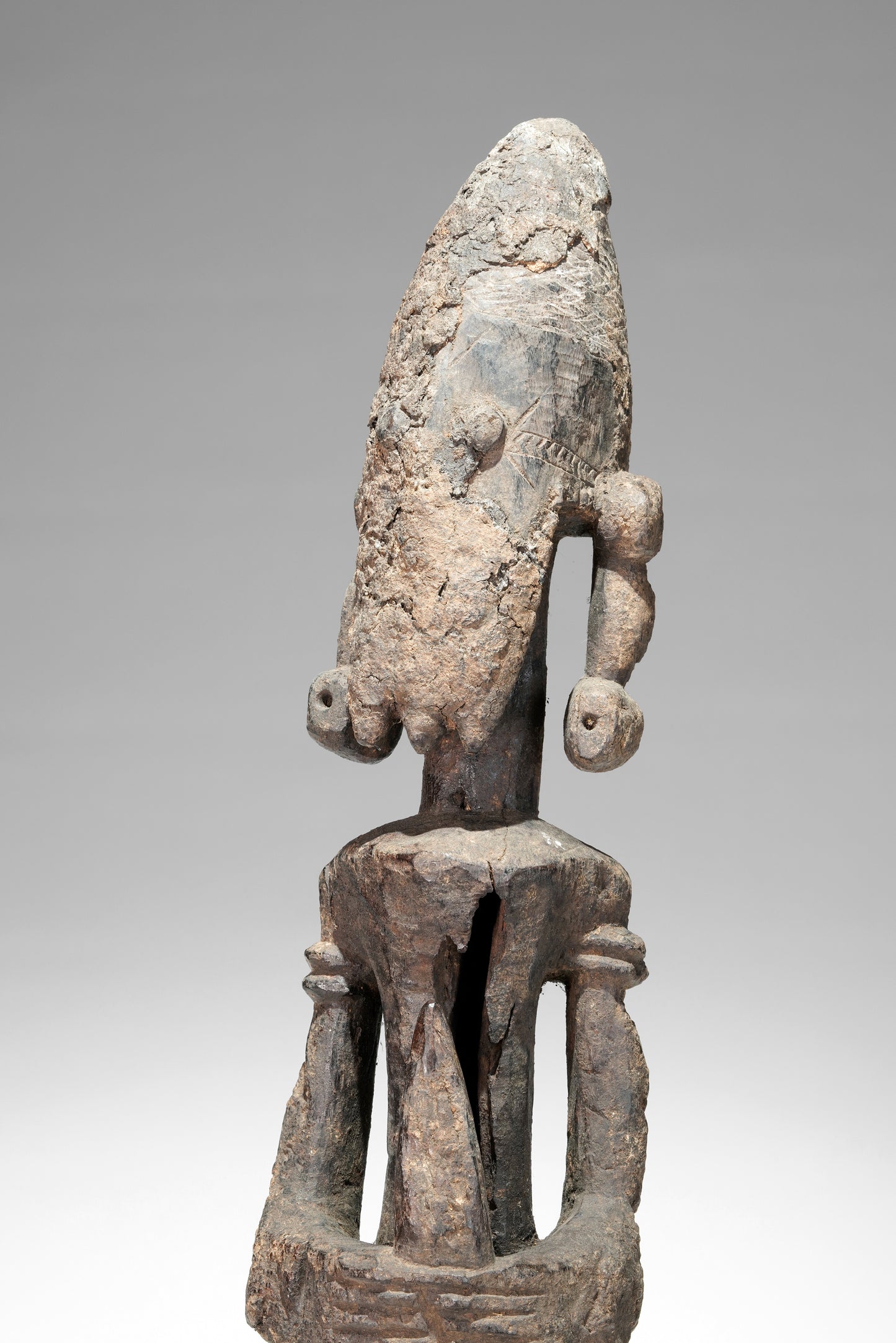 A high-aged male Jukun sculpture
