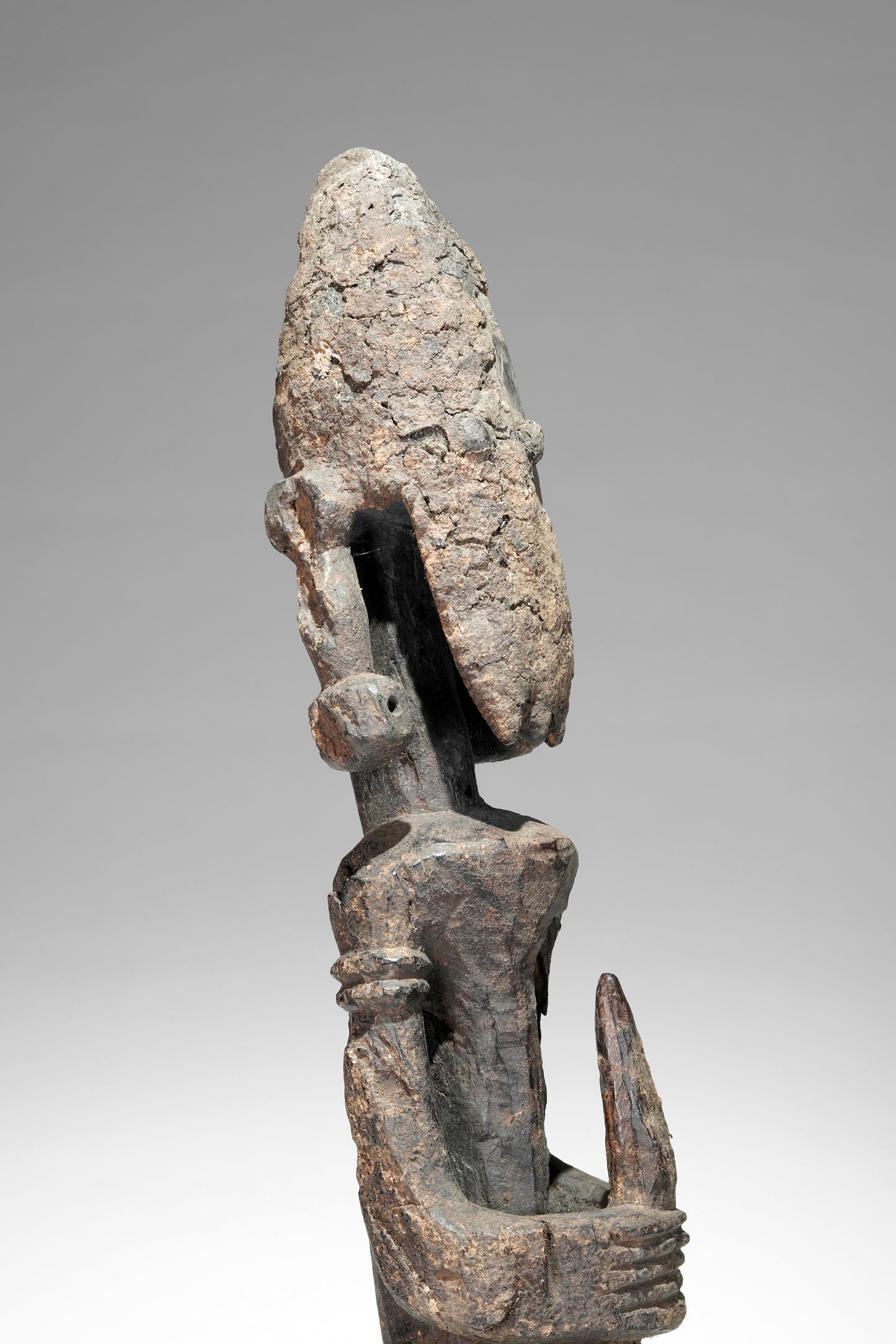 A high-aged male Jukun sculpture