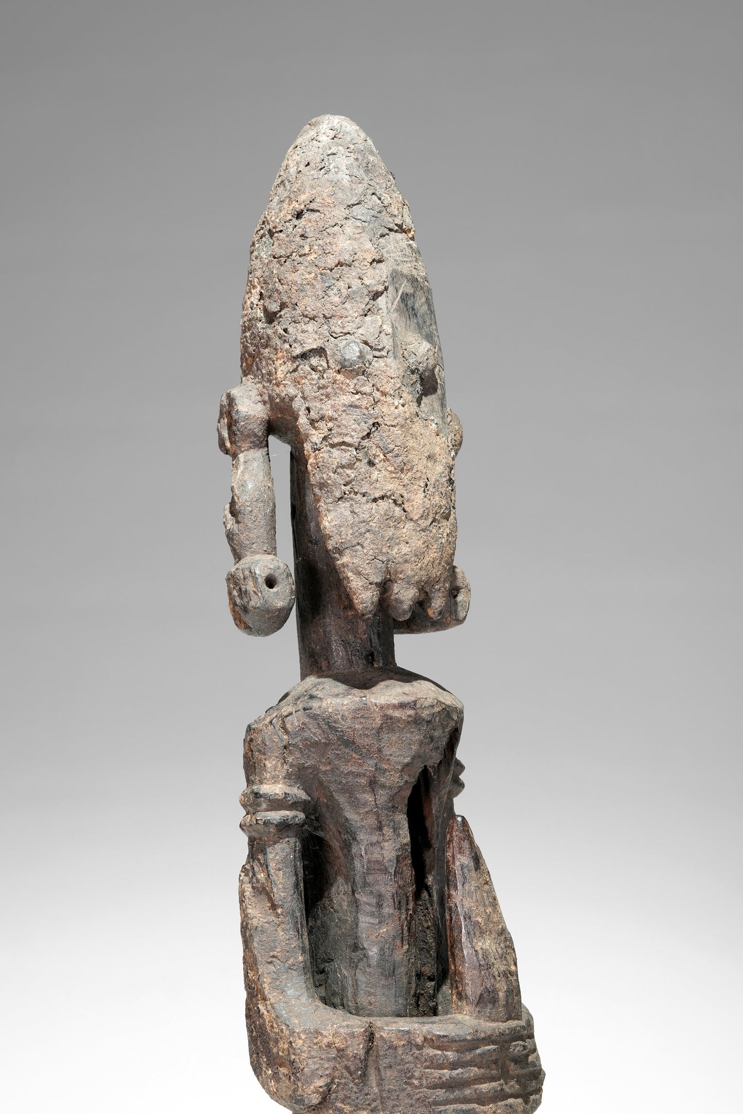 A high-aged male Jukun sculpture