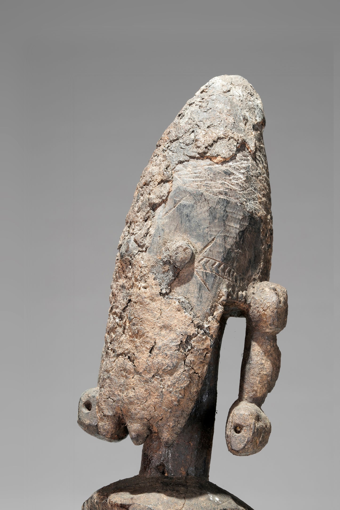 A high-aged male Jukun sculpture