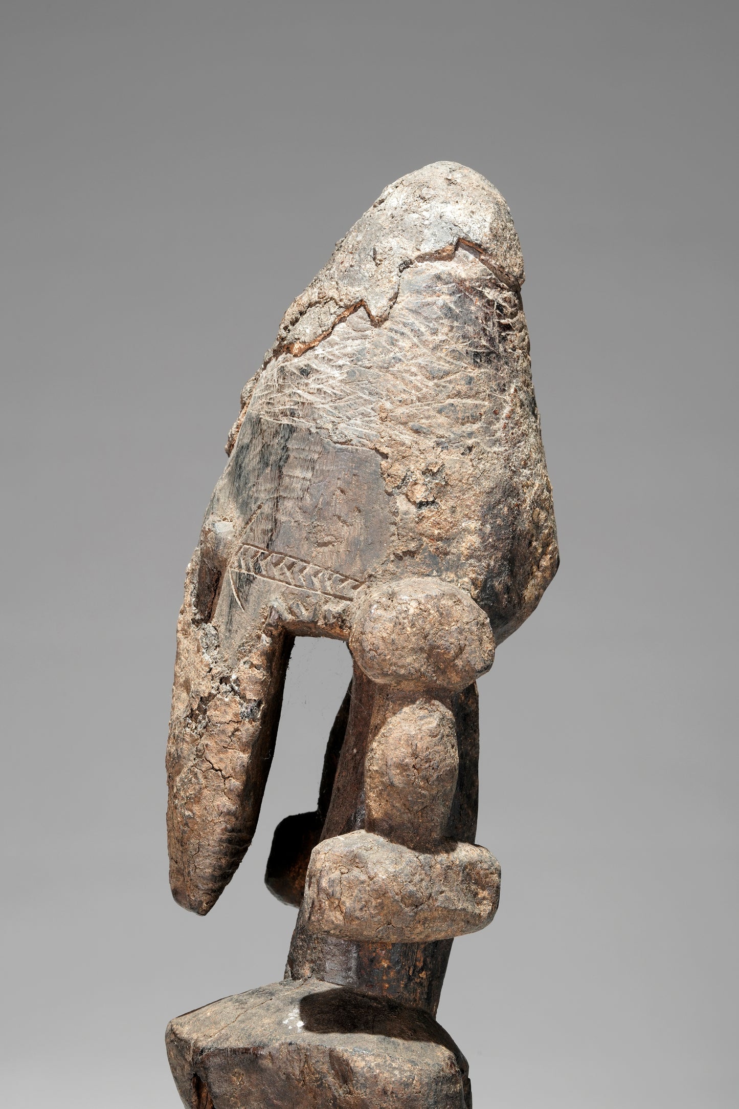 A high-aged male Jukun sculpture