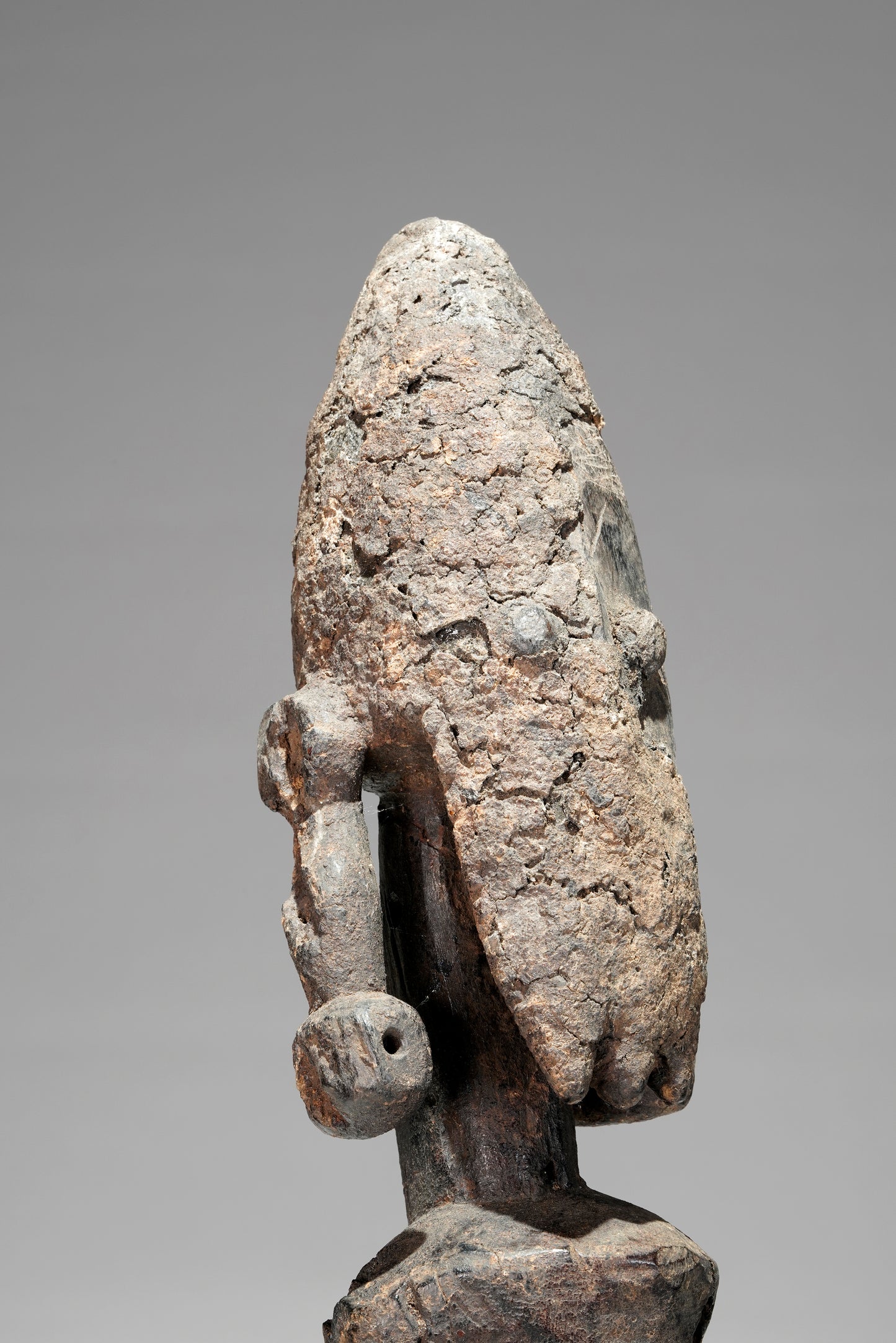 A high-aged male Jukun sculpture