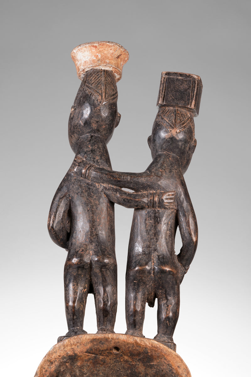 A rare and fine example of a Guro mask