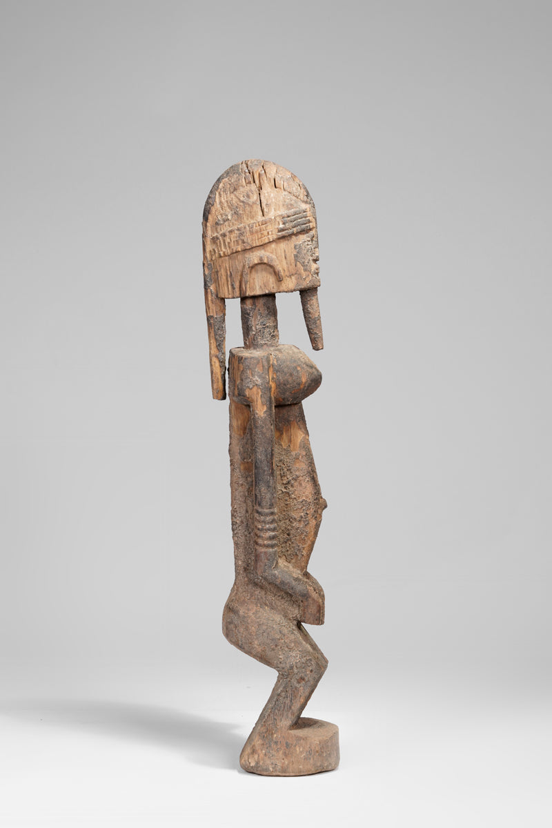 A fragmented male Dogon sculpture