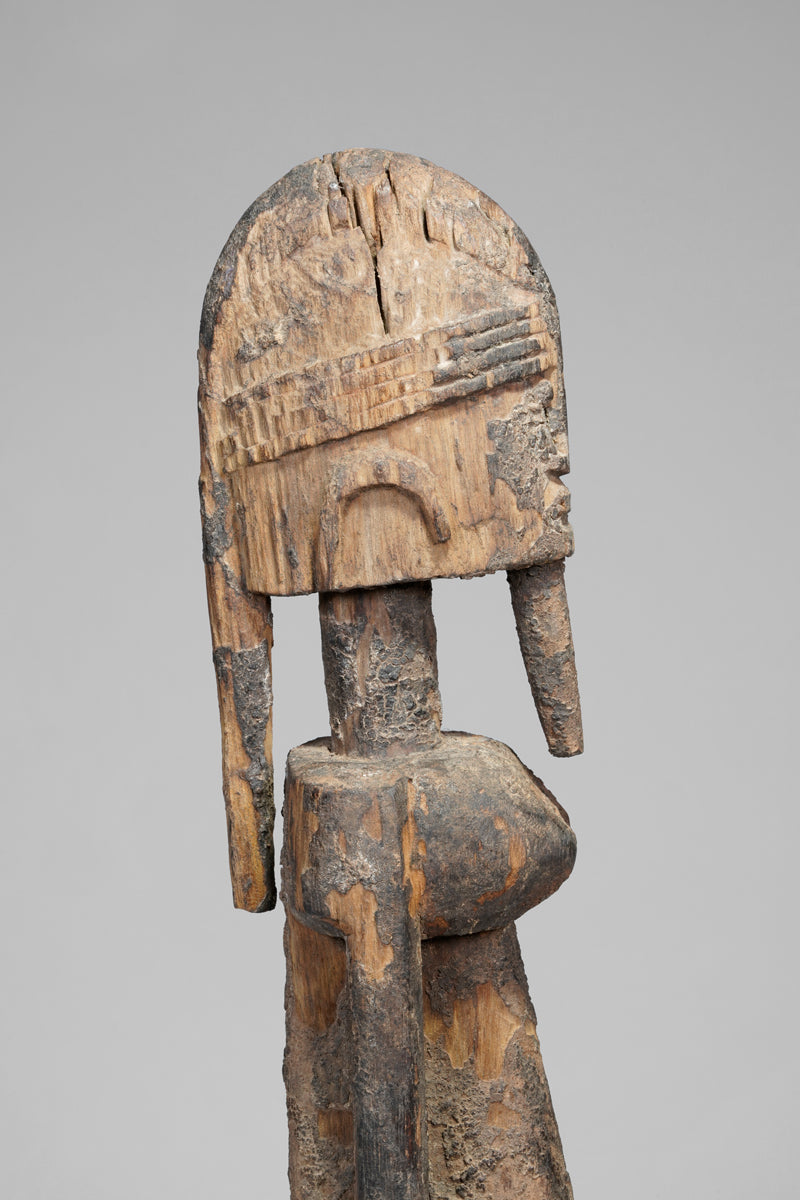 A fragmented male Dogon sculpture