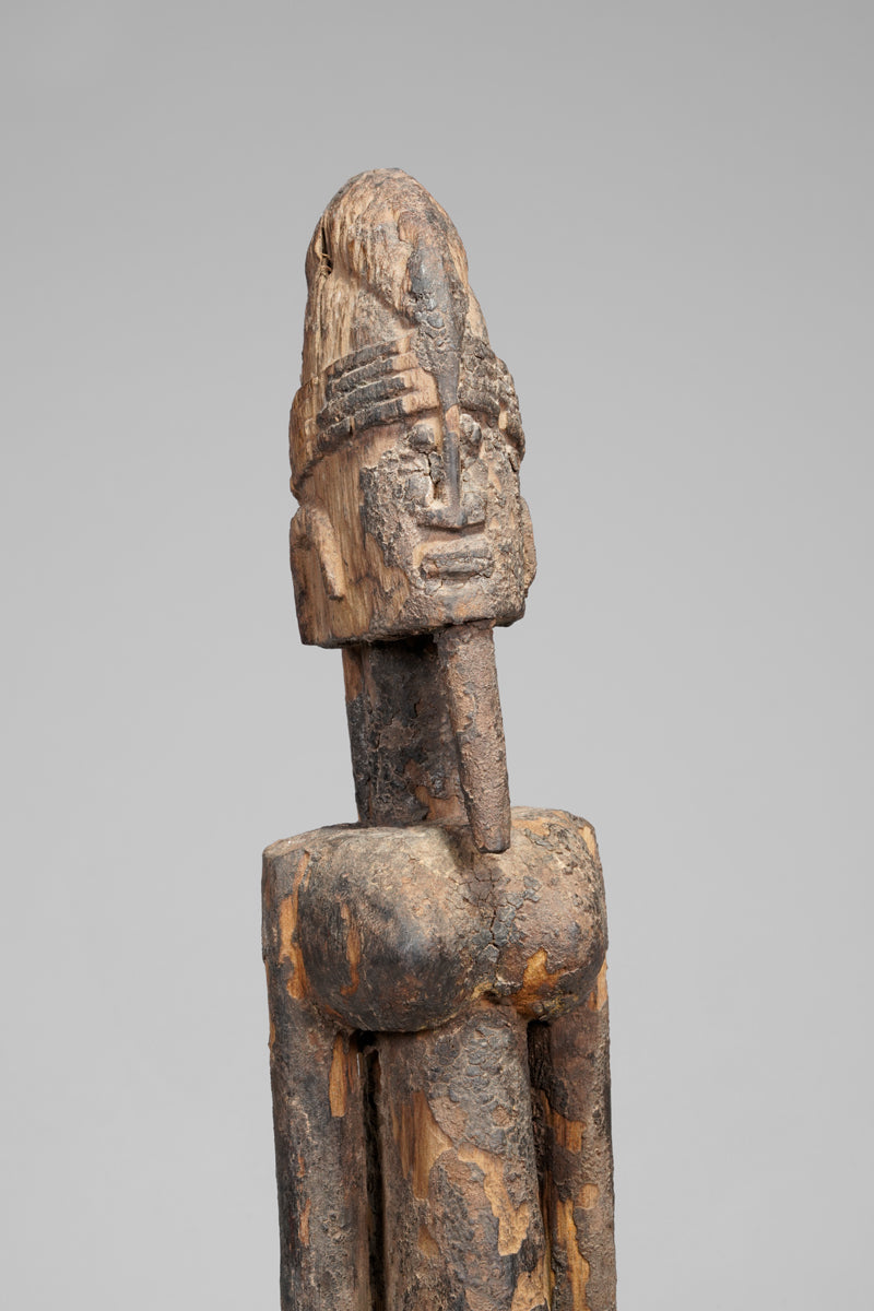 A fragmented male Dogon sculpture