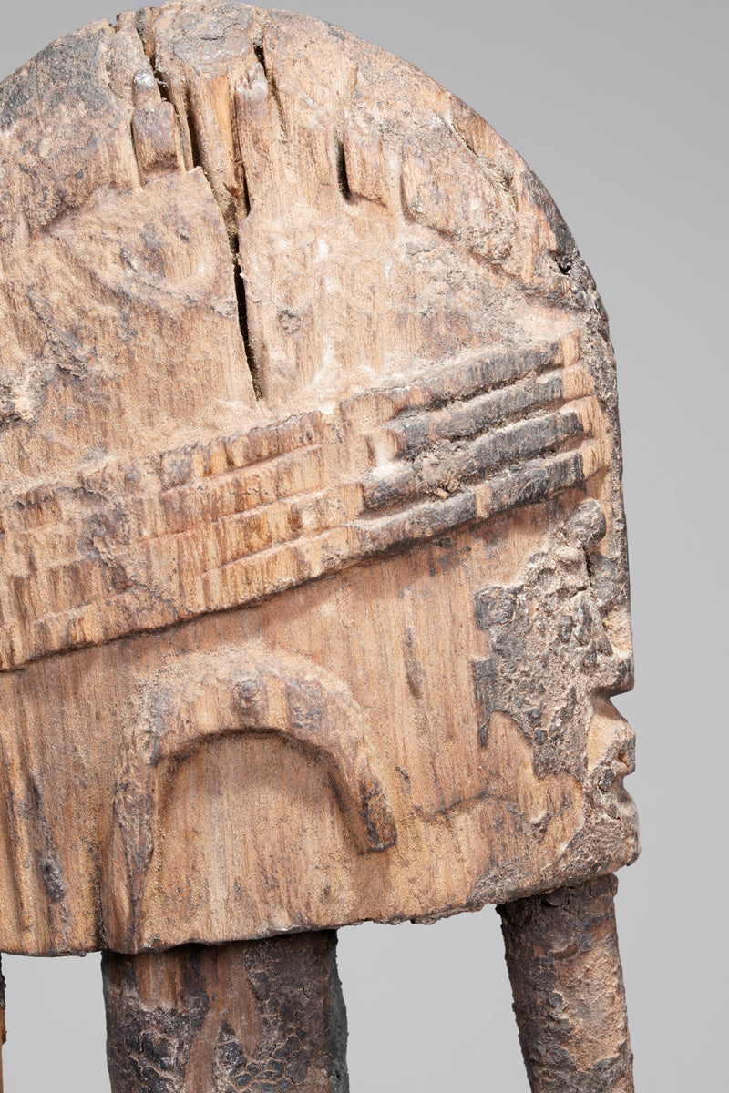 A fragmented male Dogon sculpture