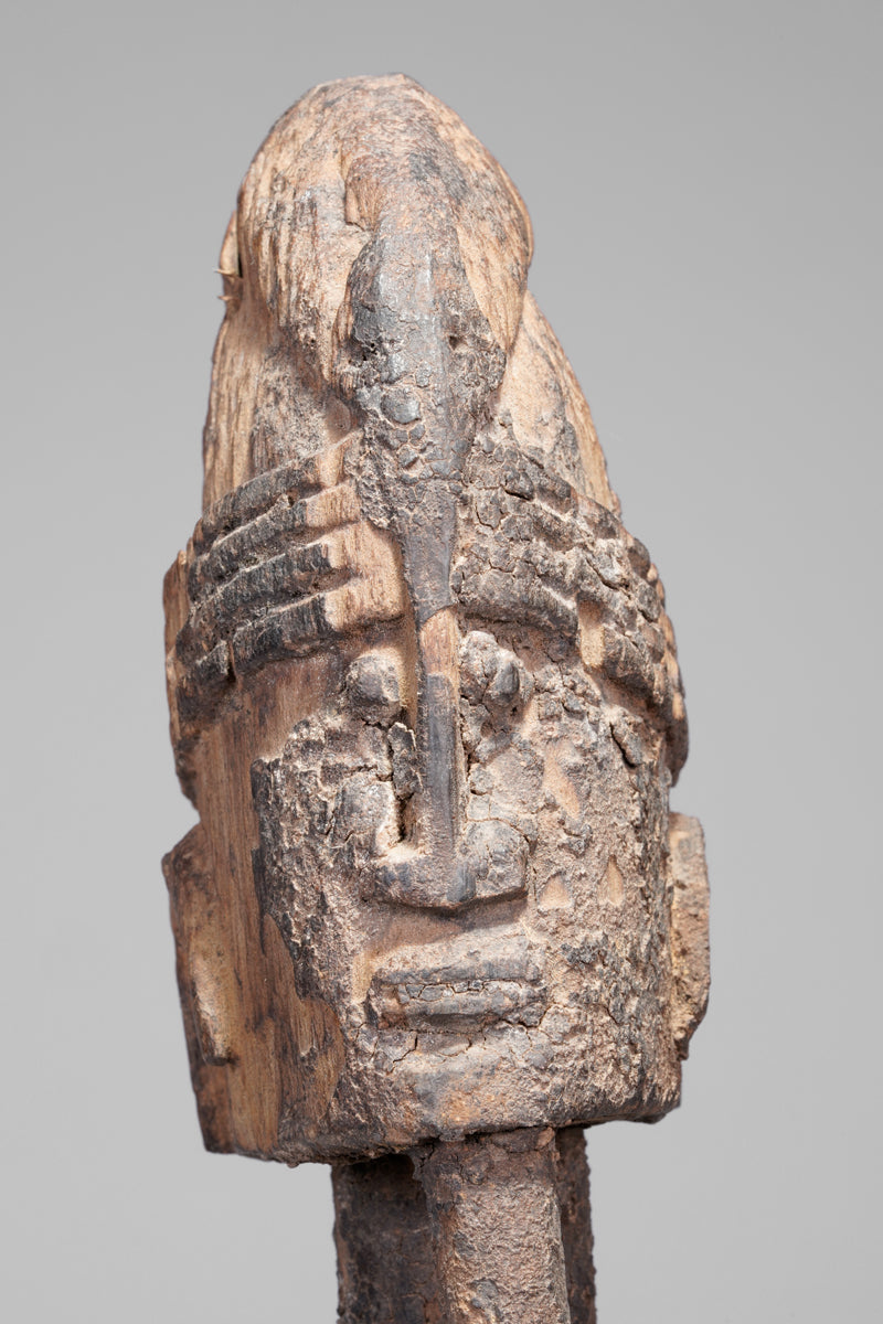 A fragmented male Dogon sculpture