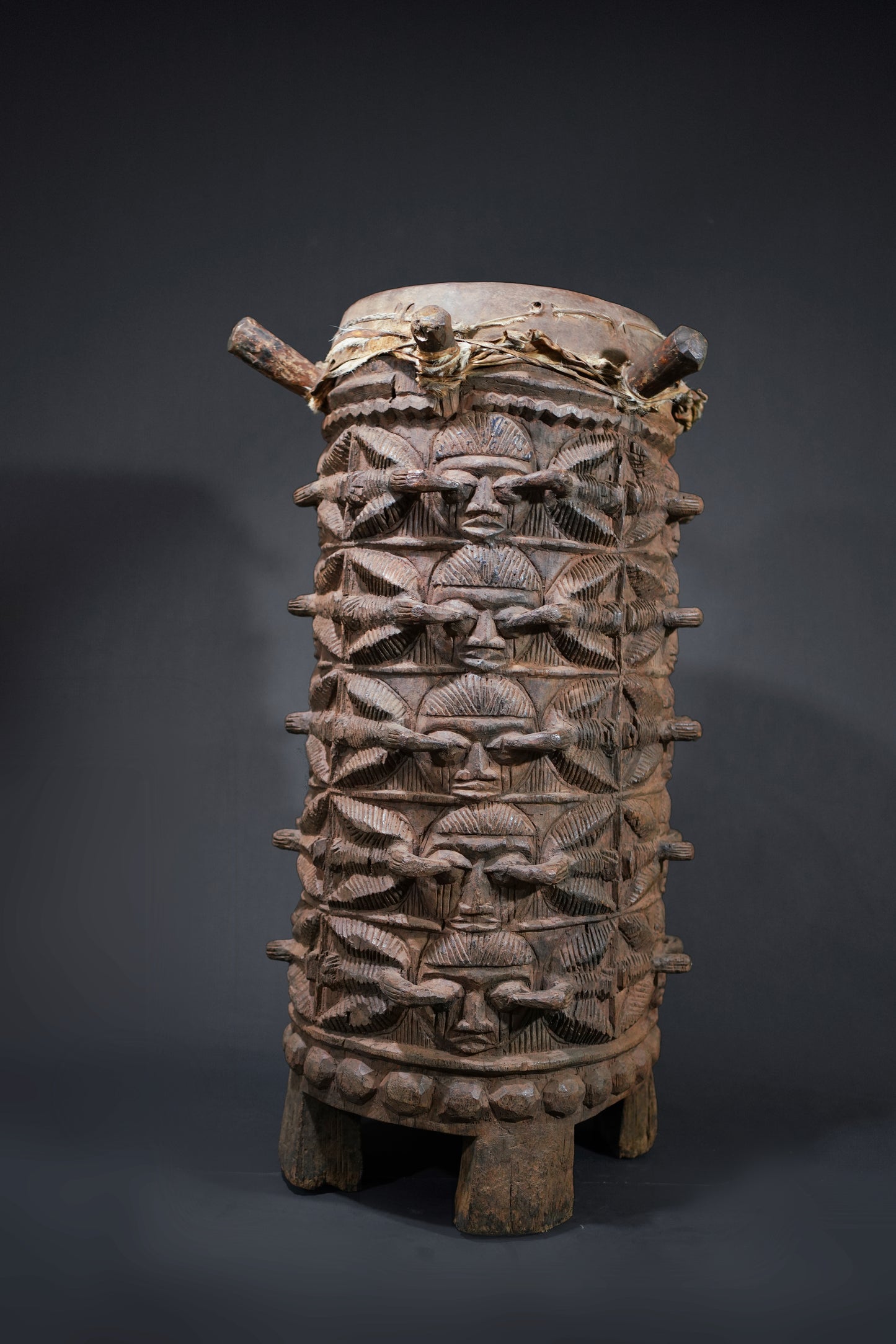 A drum of Olowe of Ise