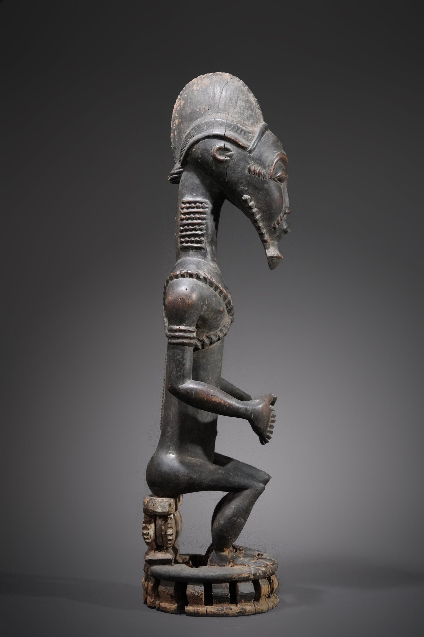 A Baule sculpture