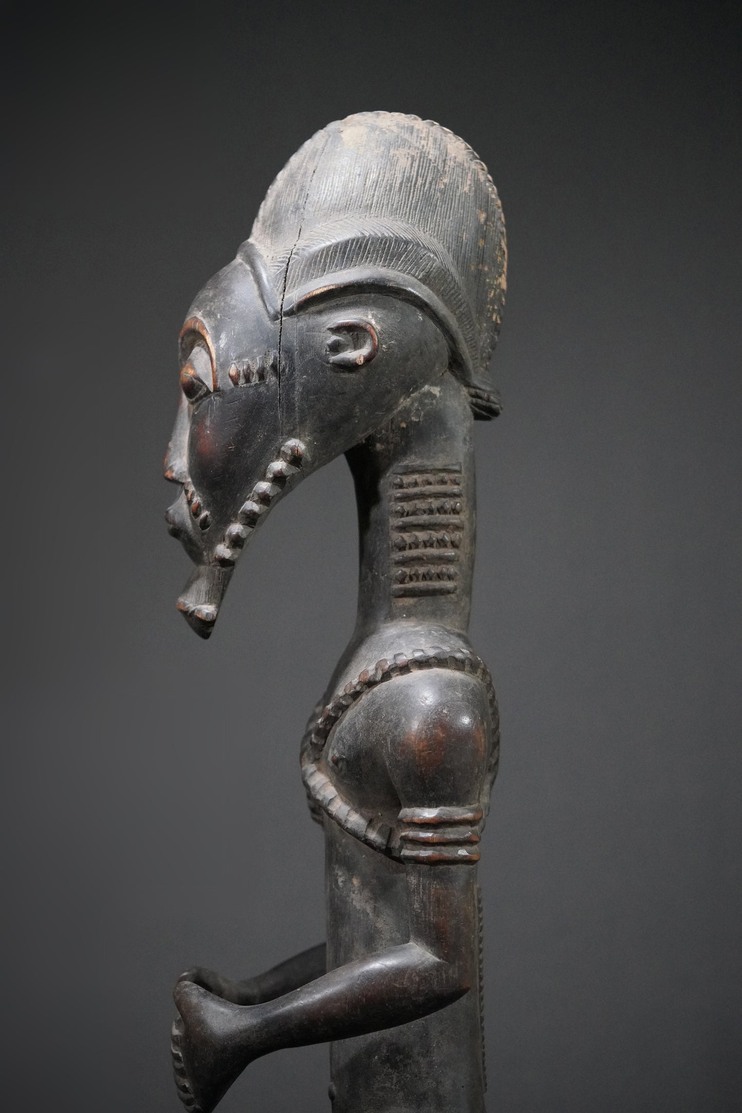 A Baule sculpture