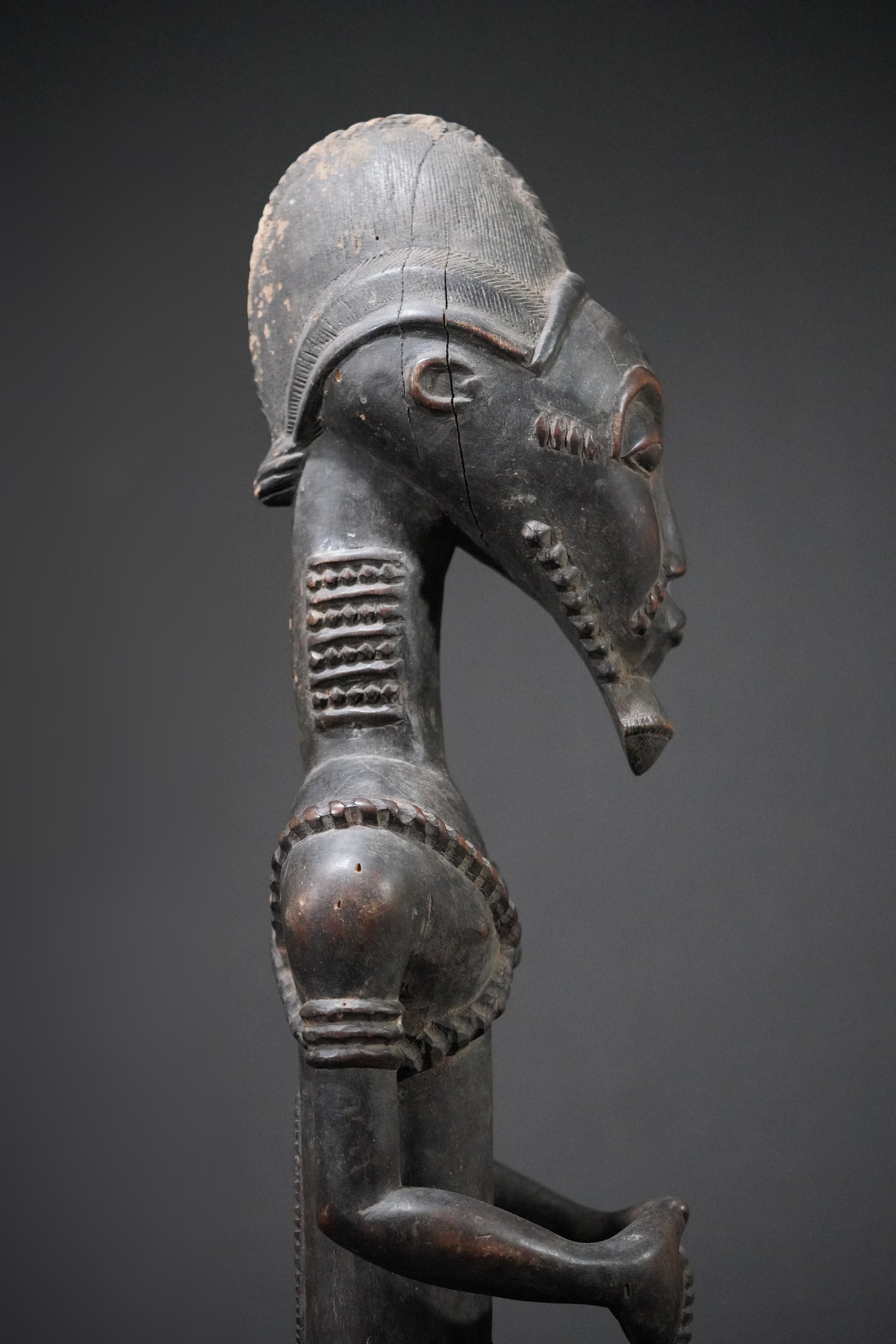 A Baule sculpture