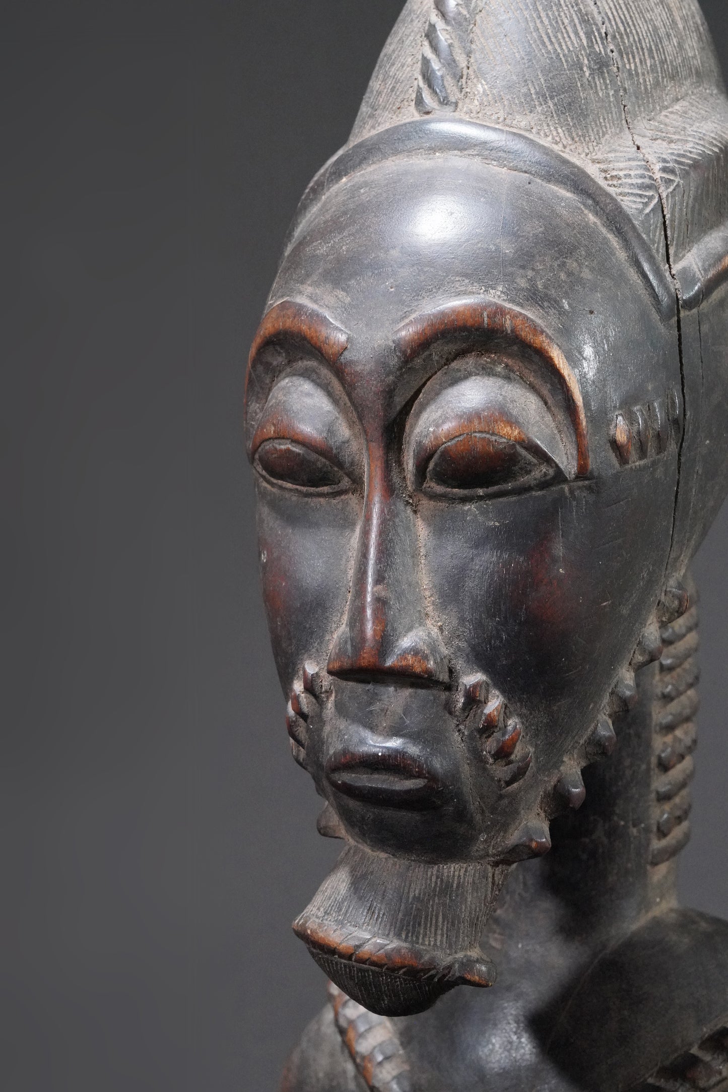 A Baule sculpture