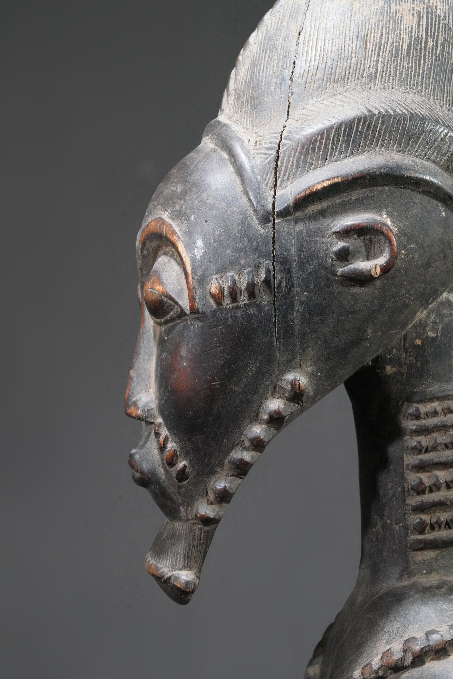 A Baule sculpture