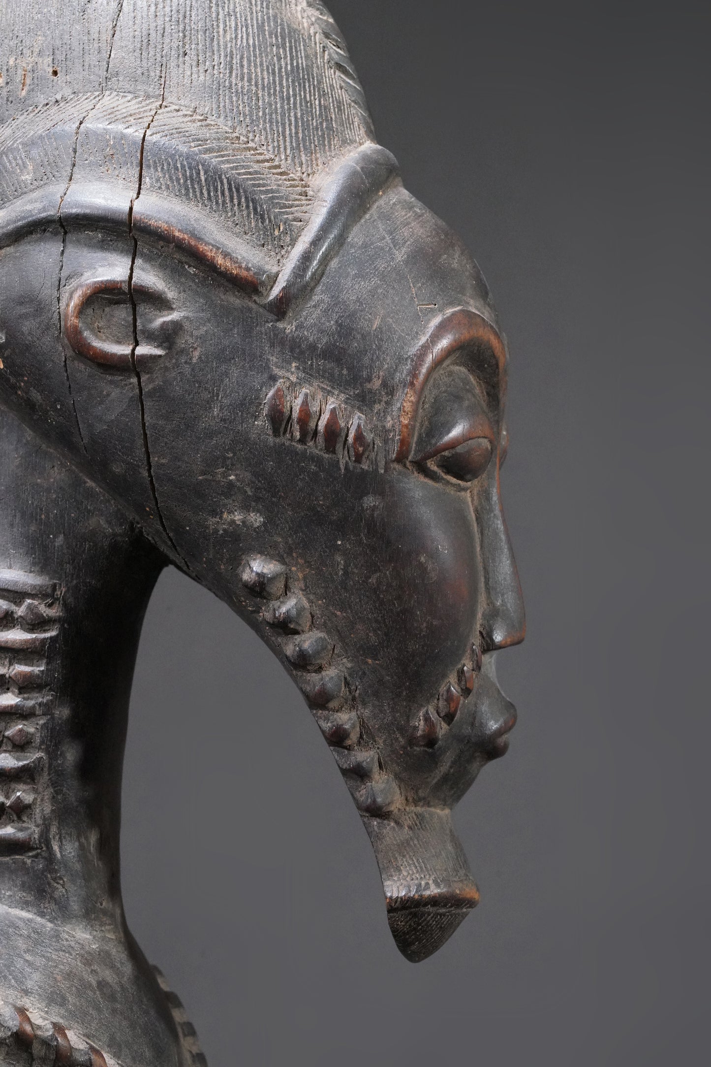 A Baule sculpture