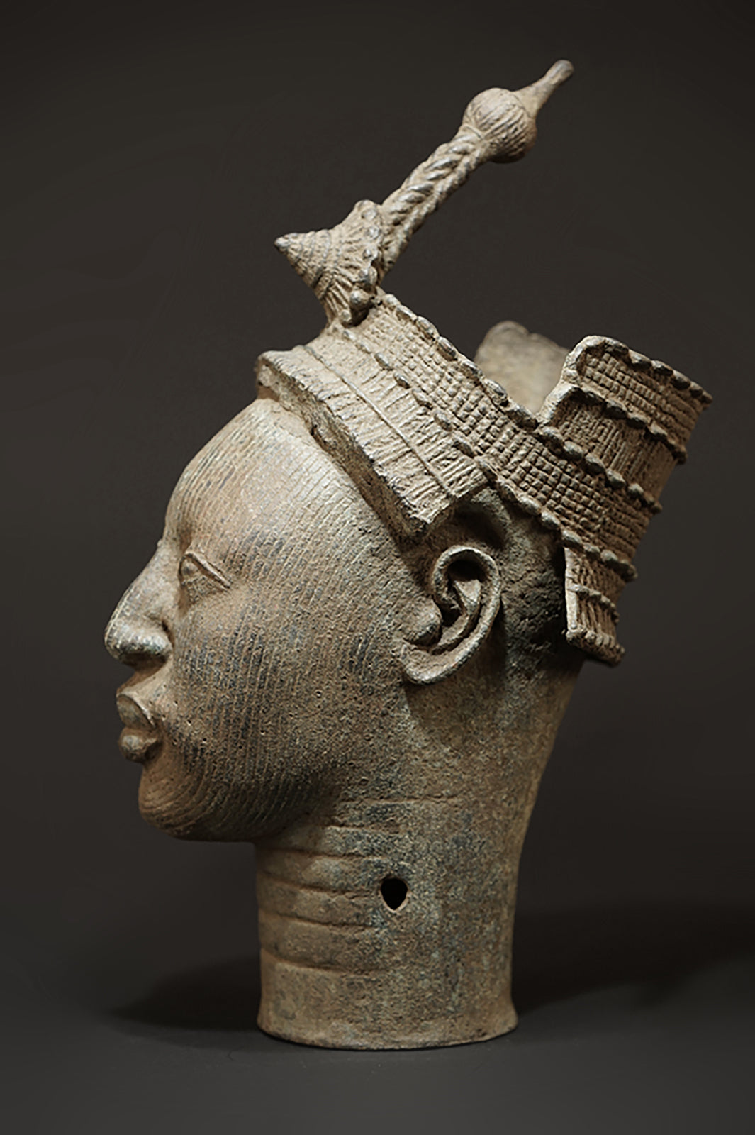 A bronze head from Ile-Ife