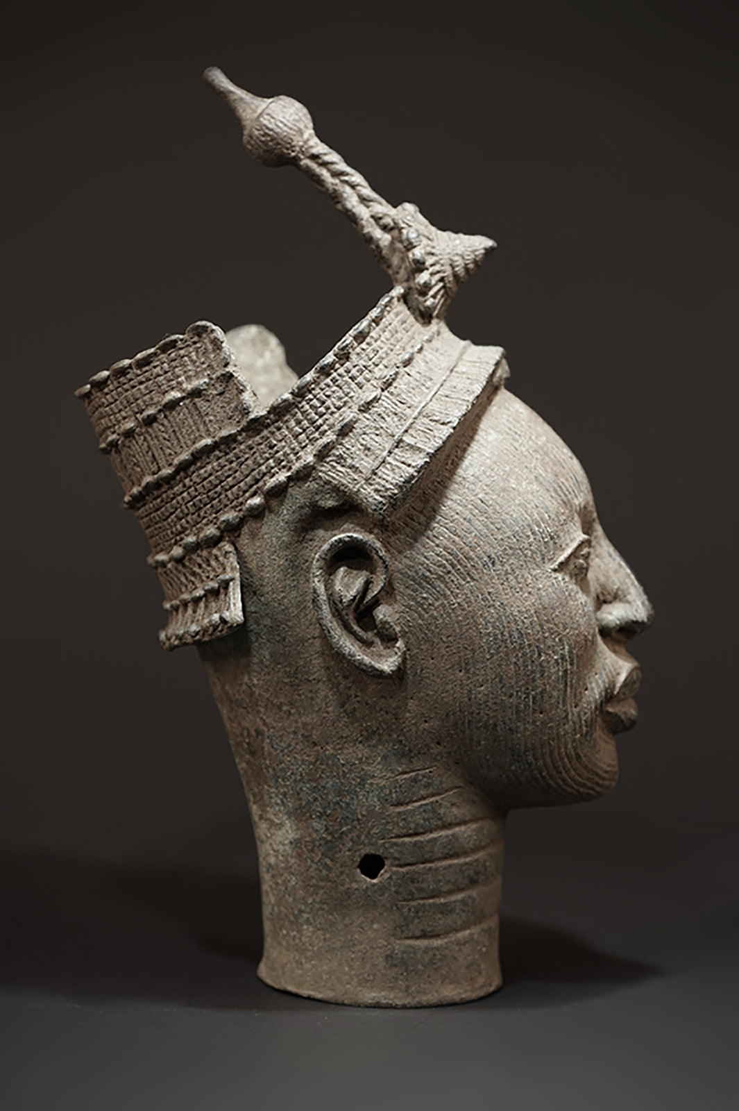 A bronze head from Ile-Ife