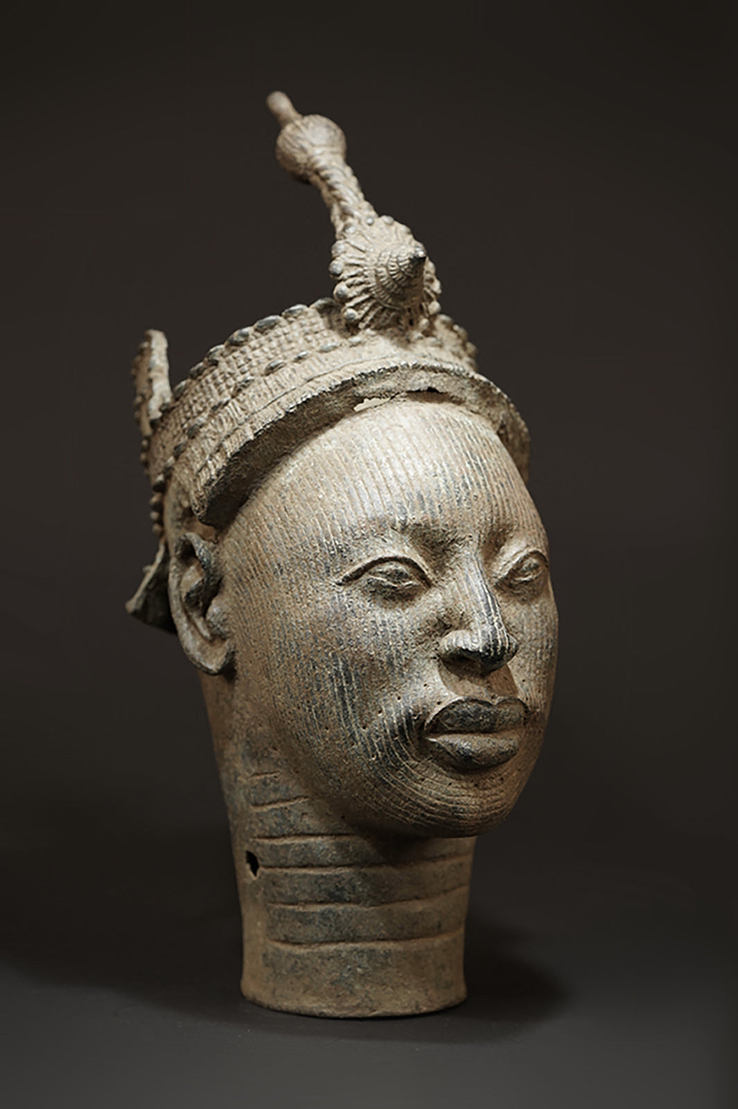 A bronze head from Ile-Ife