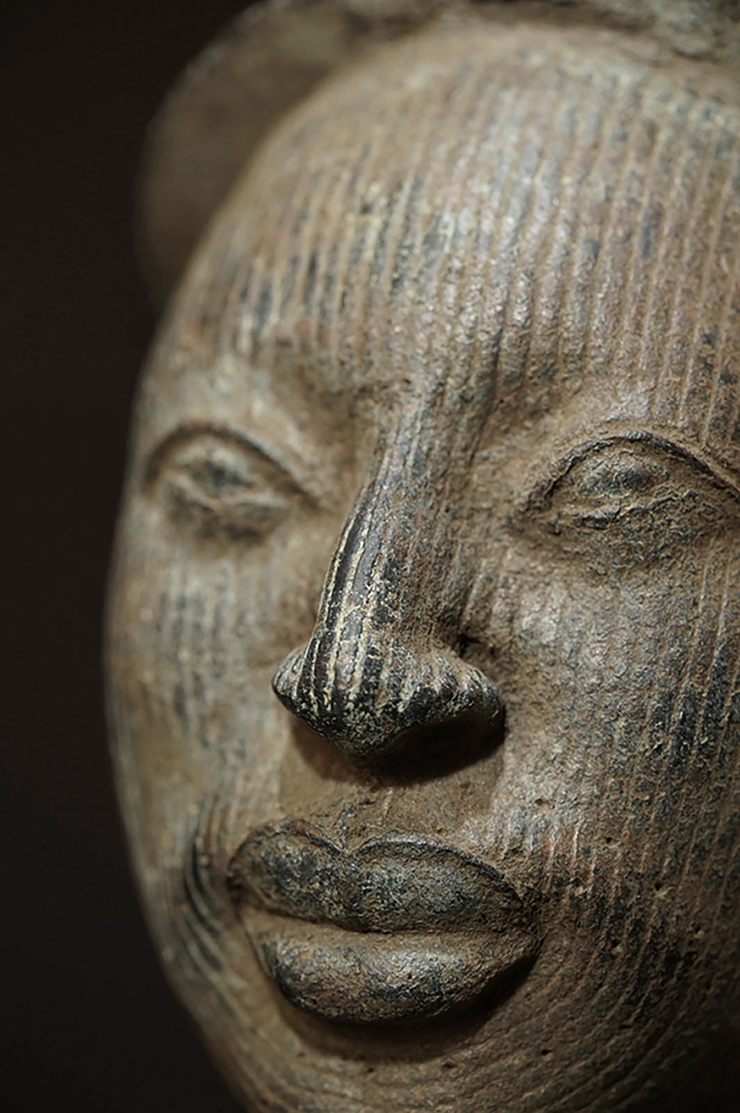 A bronze head from Ile-Ife