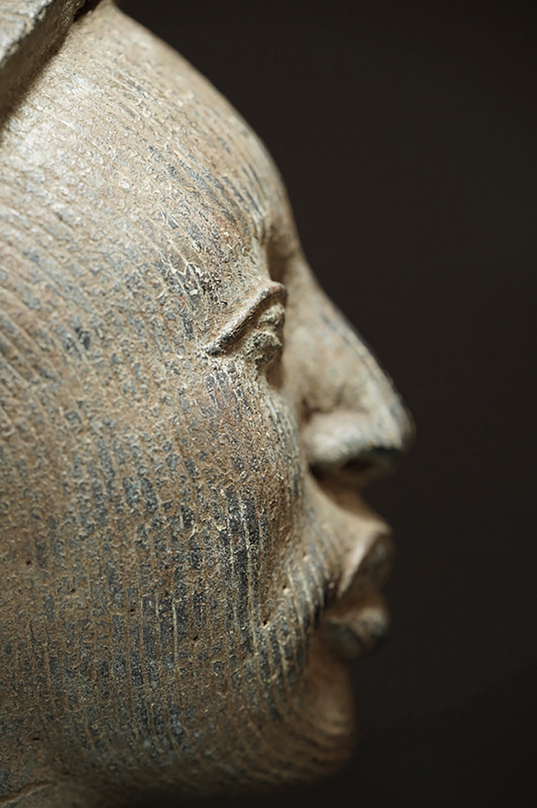 A bronze head from Ile-Ife