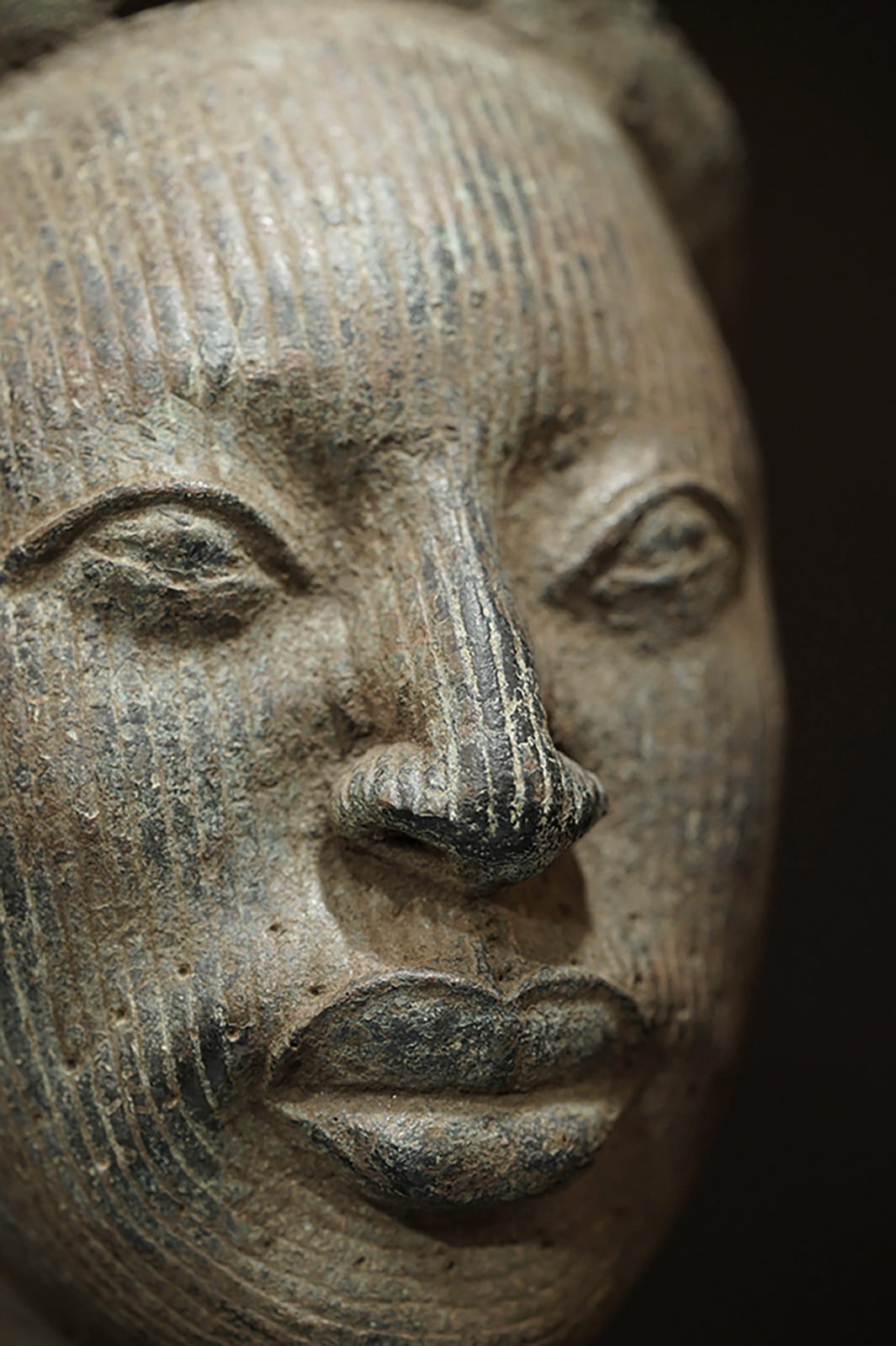 A bronze head from Ile-Ife