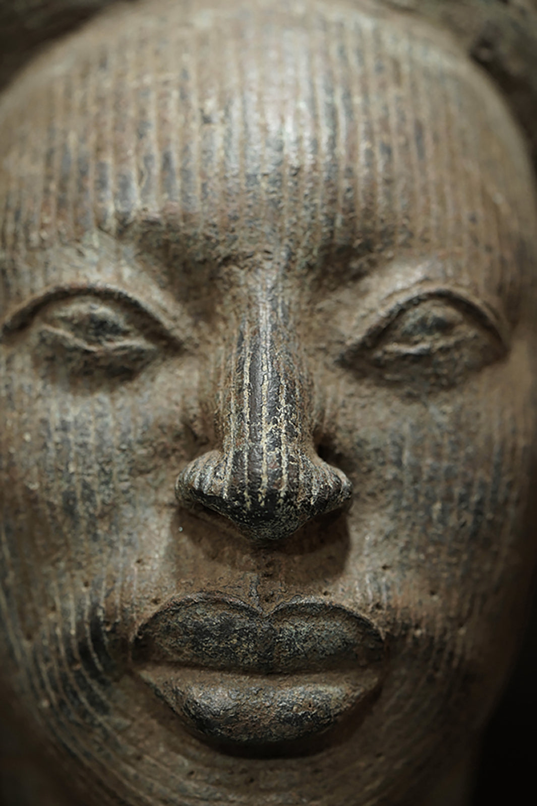 A bronze head from Ile-Ife