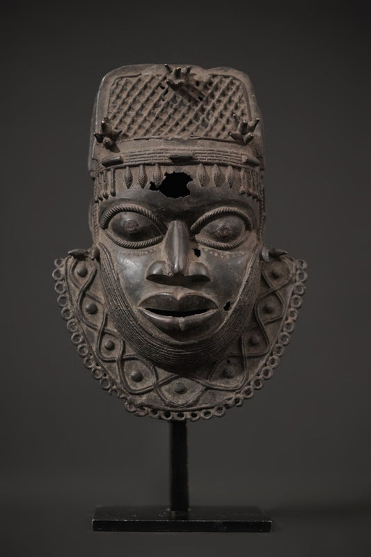 A Benin Bronze in the shape