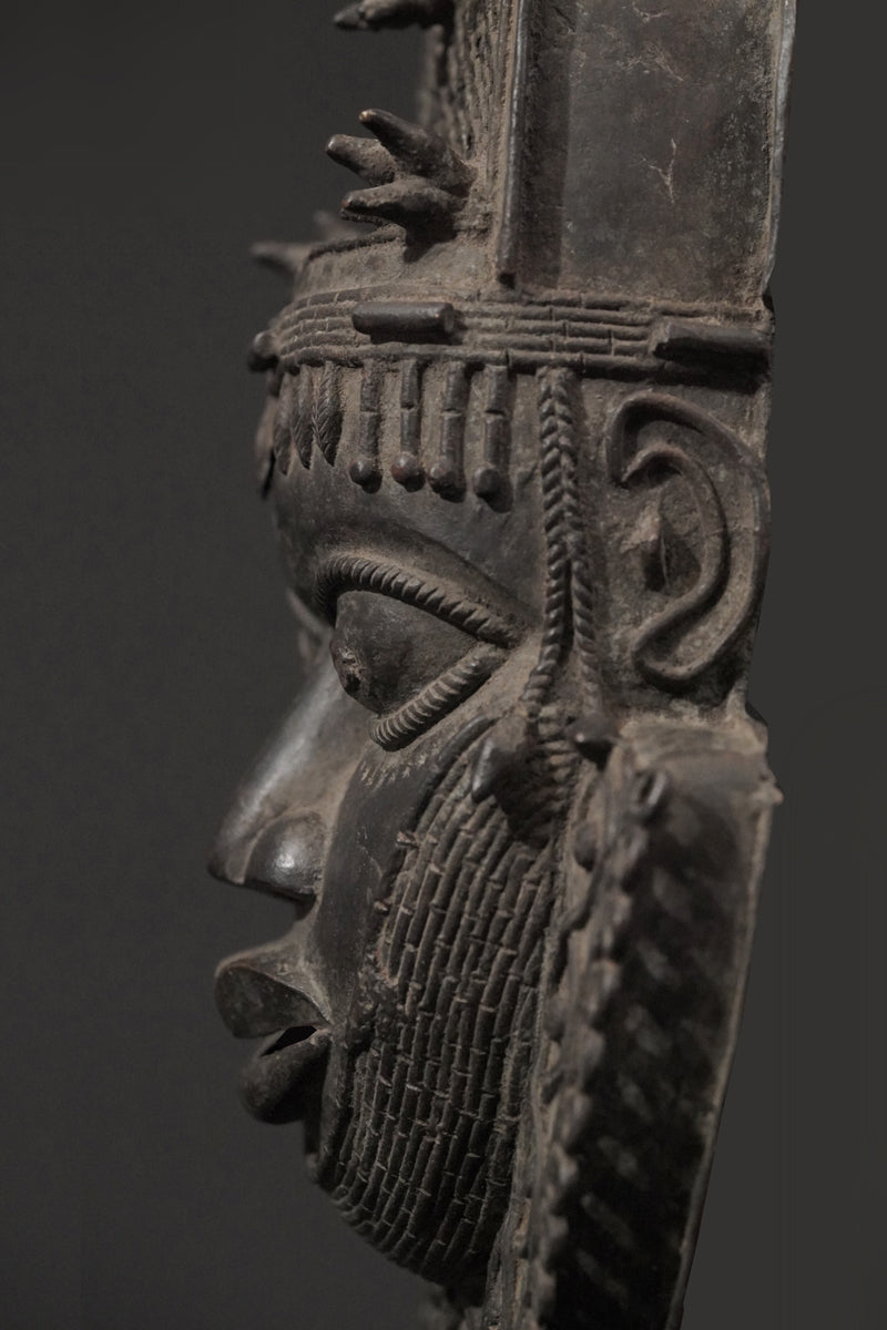 A Benin Bronze in the shape