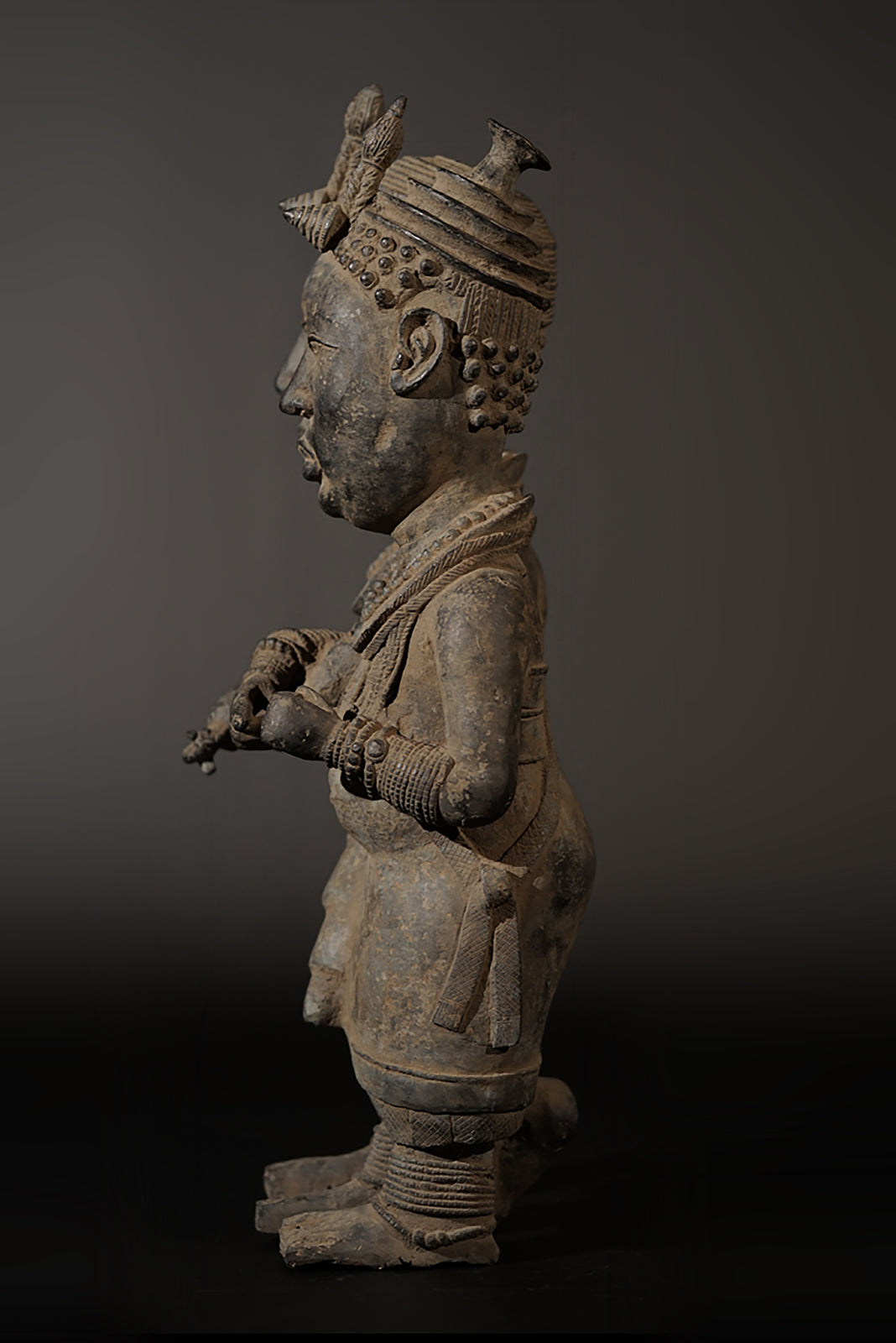 An Ife Bronze Couple