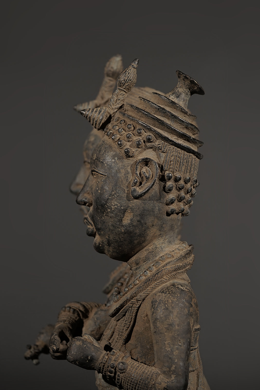 An Ife Bronze Couple
