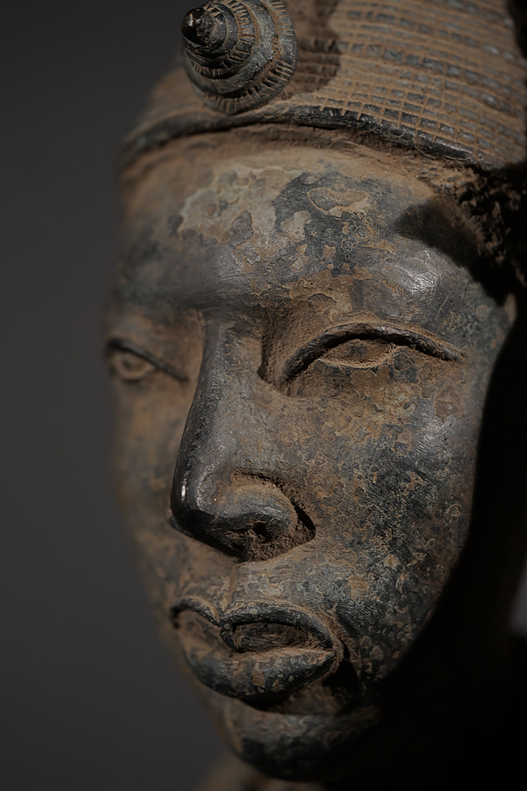 An Ife Bronze Couple