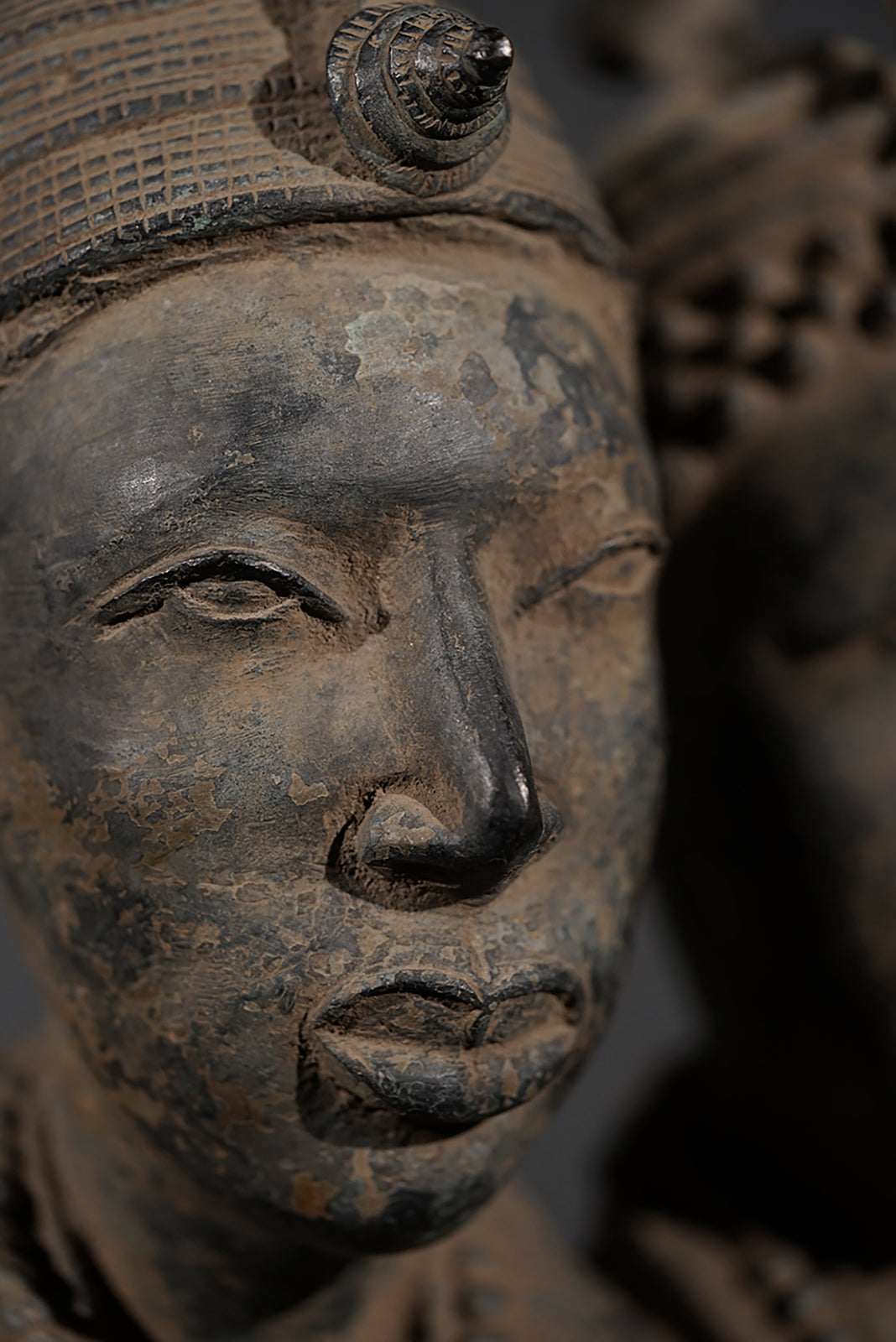 An Ife Bronze Couple