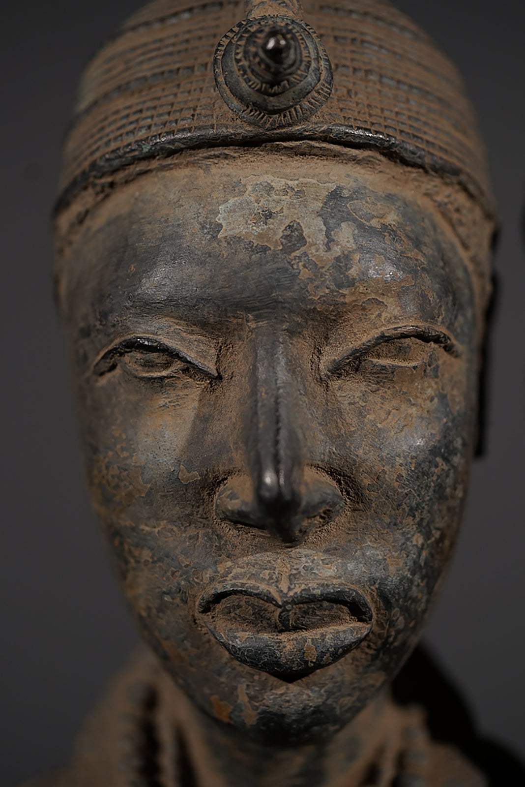 An Ife Bronze Couple