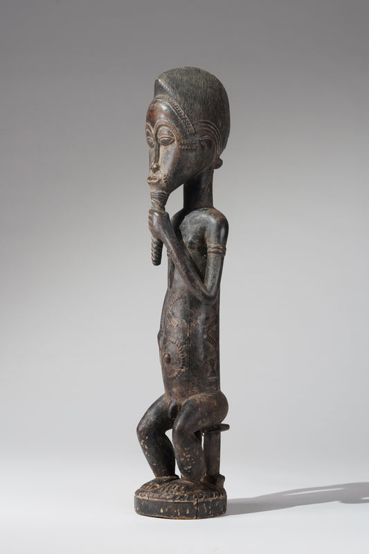A Baule sculpture