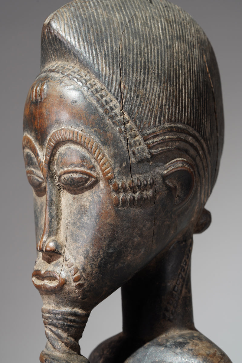 A Baule sculpture