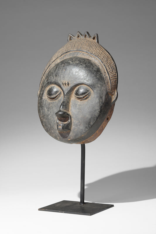 A Baule moon mask