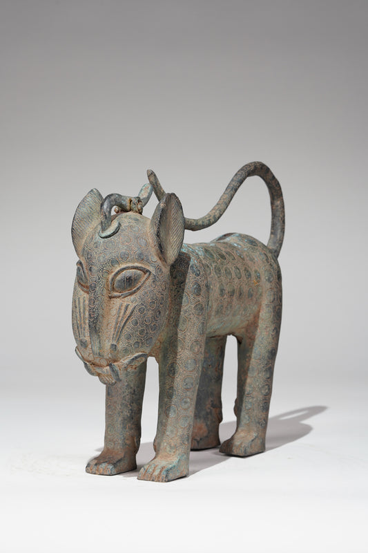 A enigmatic Leopard Aquamanile