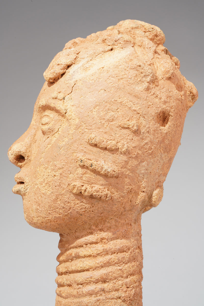 An Akan - Owin - terracotta head